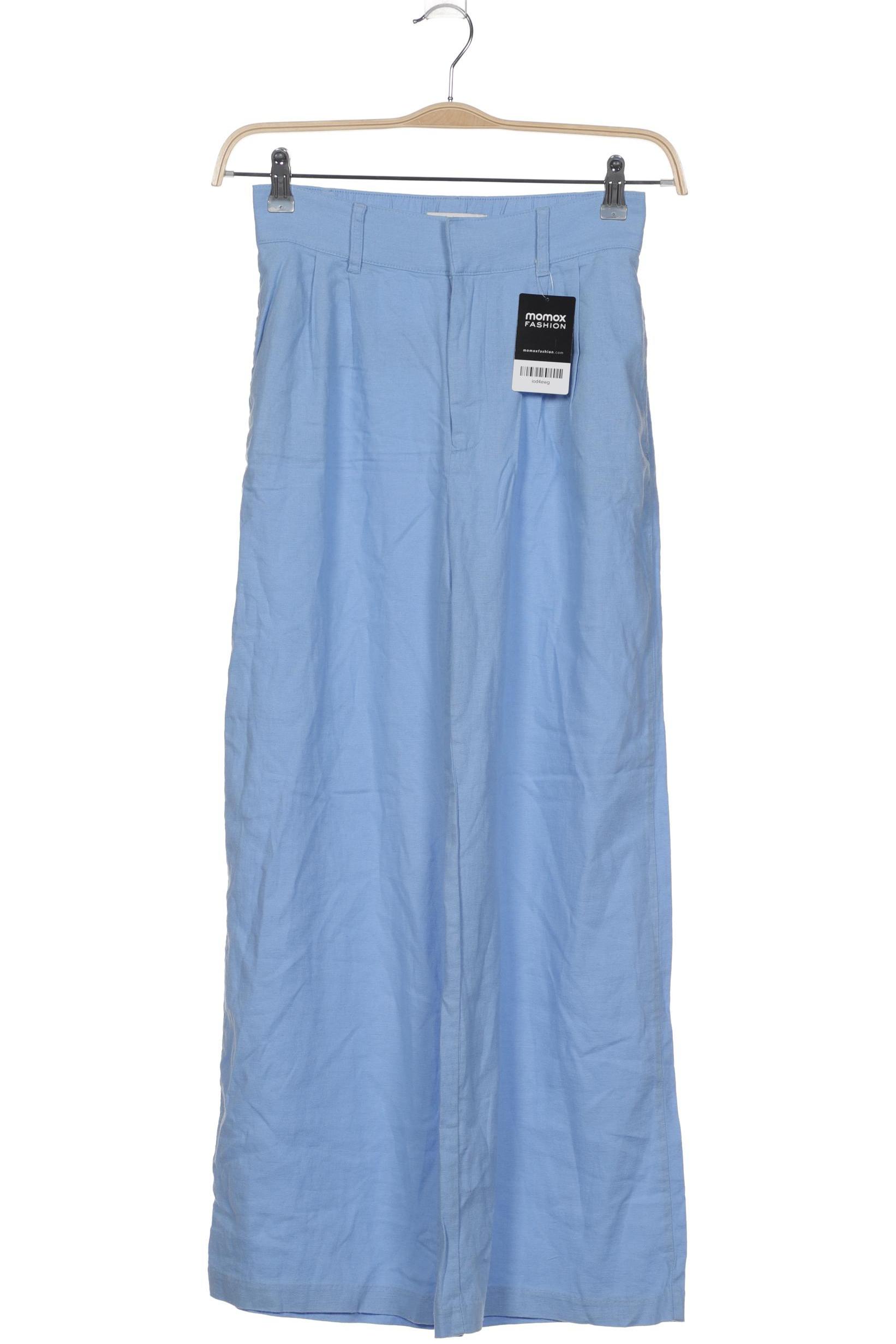 

Abercrombie & Fitch Damen Stoffhose, hellblau, Gr. 0