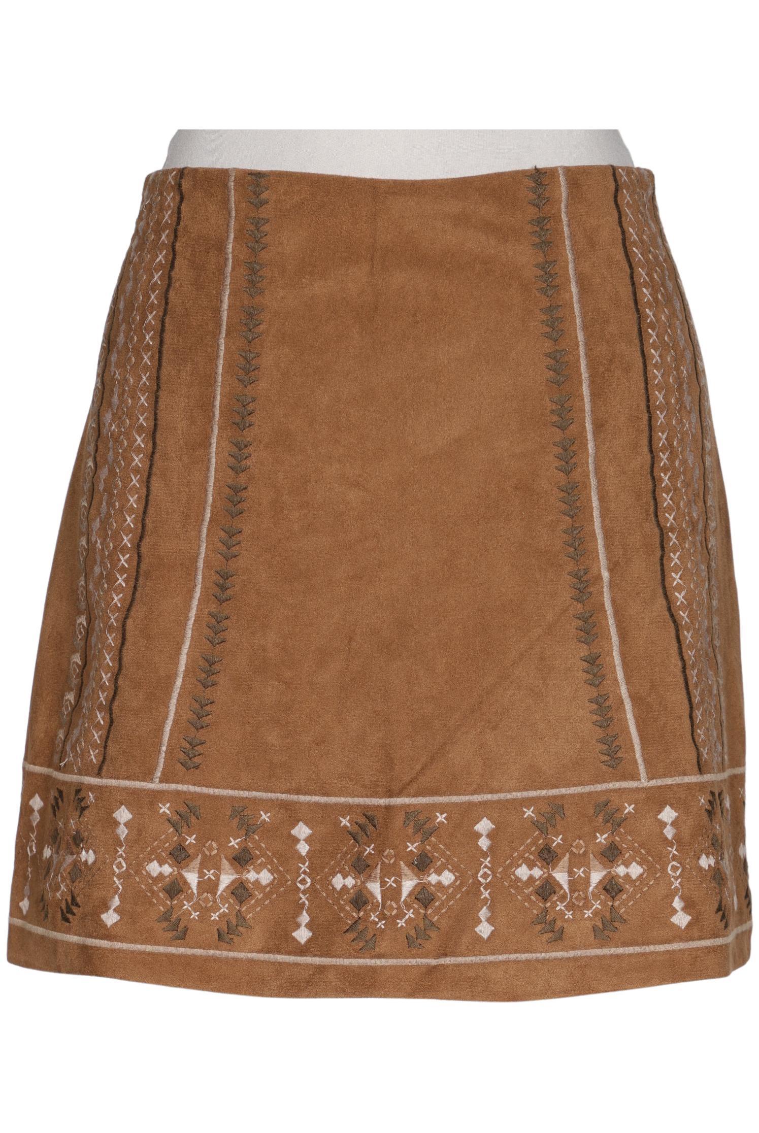 

Abercrombie & Fitch Damen Rock, braun, Gr. 6