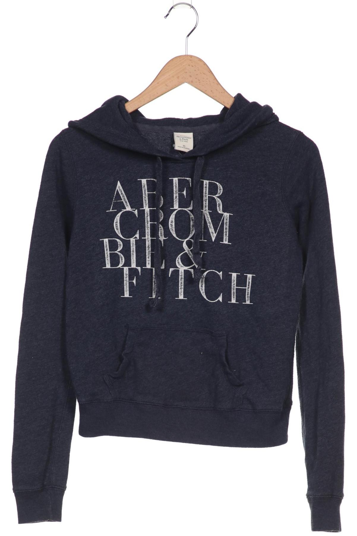 

Abercrombie & Fitch Damen Kapuzenpullover, marineblau