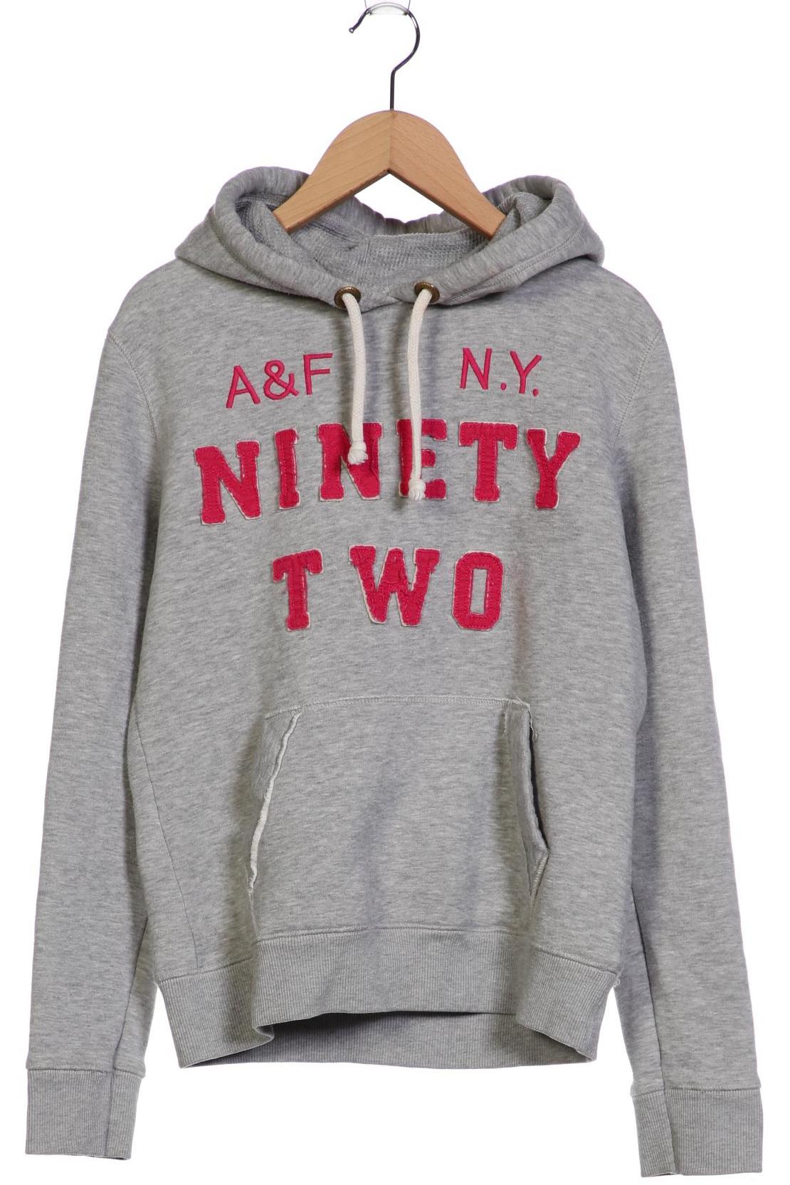 

Abercrombie & Fitch Damen Kapuzenpullover, grau