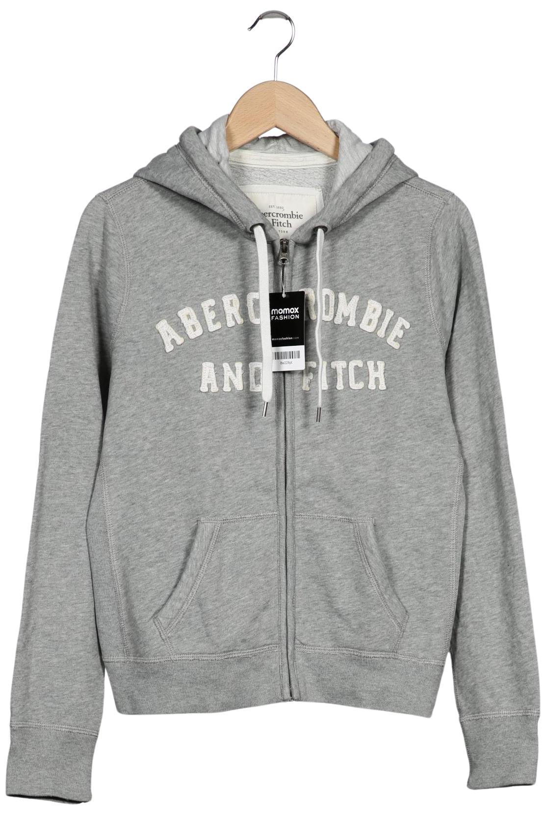 

Abercrombie & Fitch Damen Kapuzenpullover, grau, Gr. 42