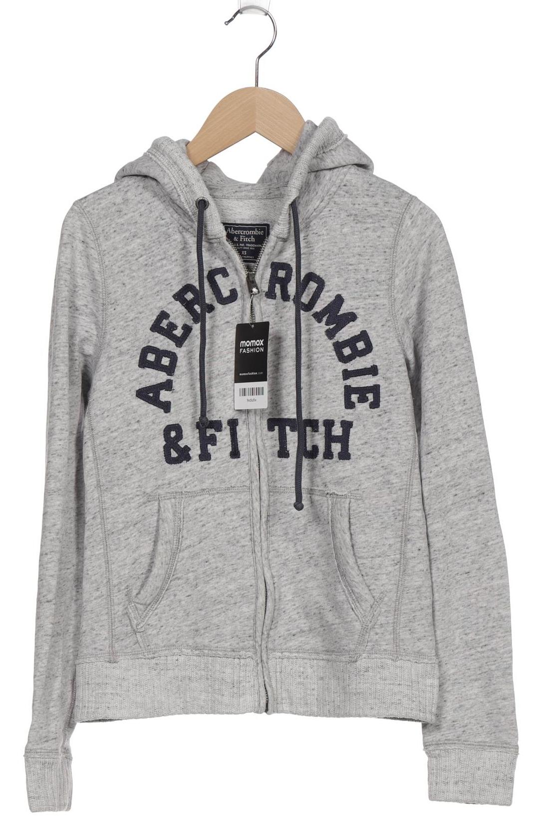 

Abercrombie & Fitch Damen Kapuzenpullover, grau