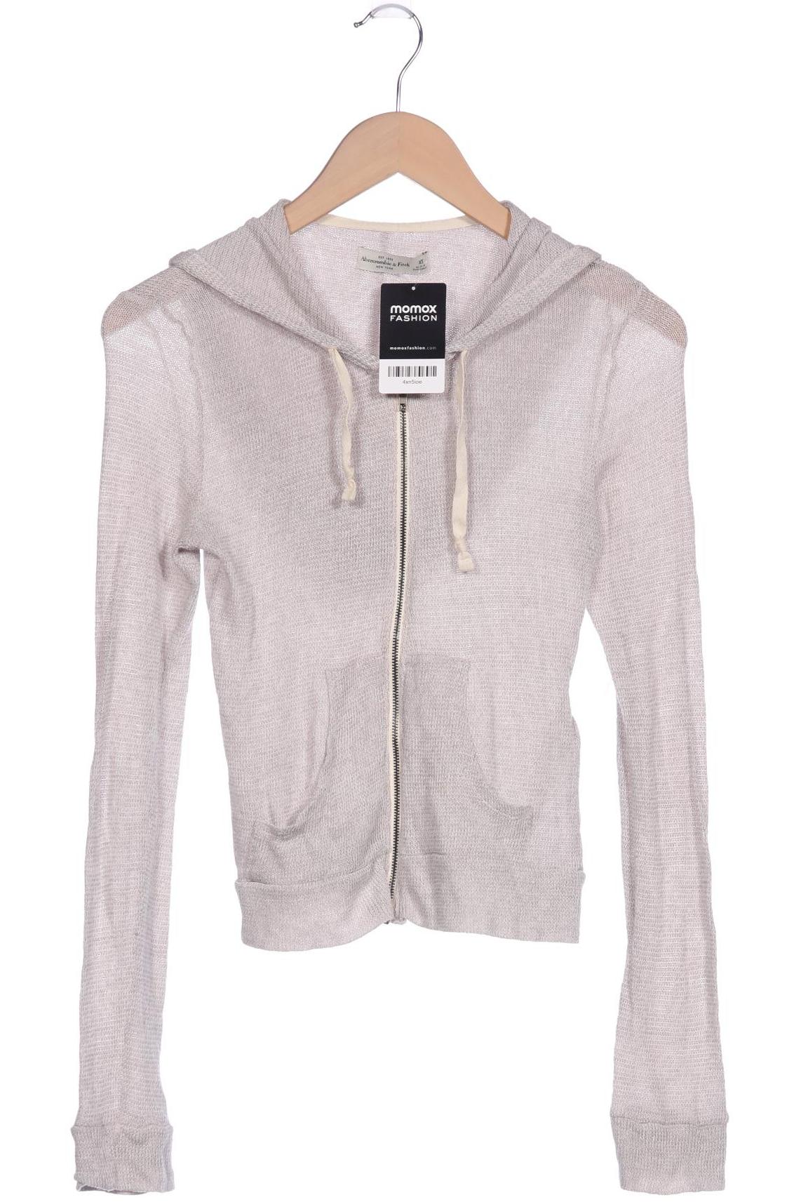 

Abercrombie & Fitch Damen Kapuzenpullover, beige, Gr. 34