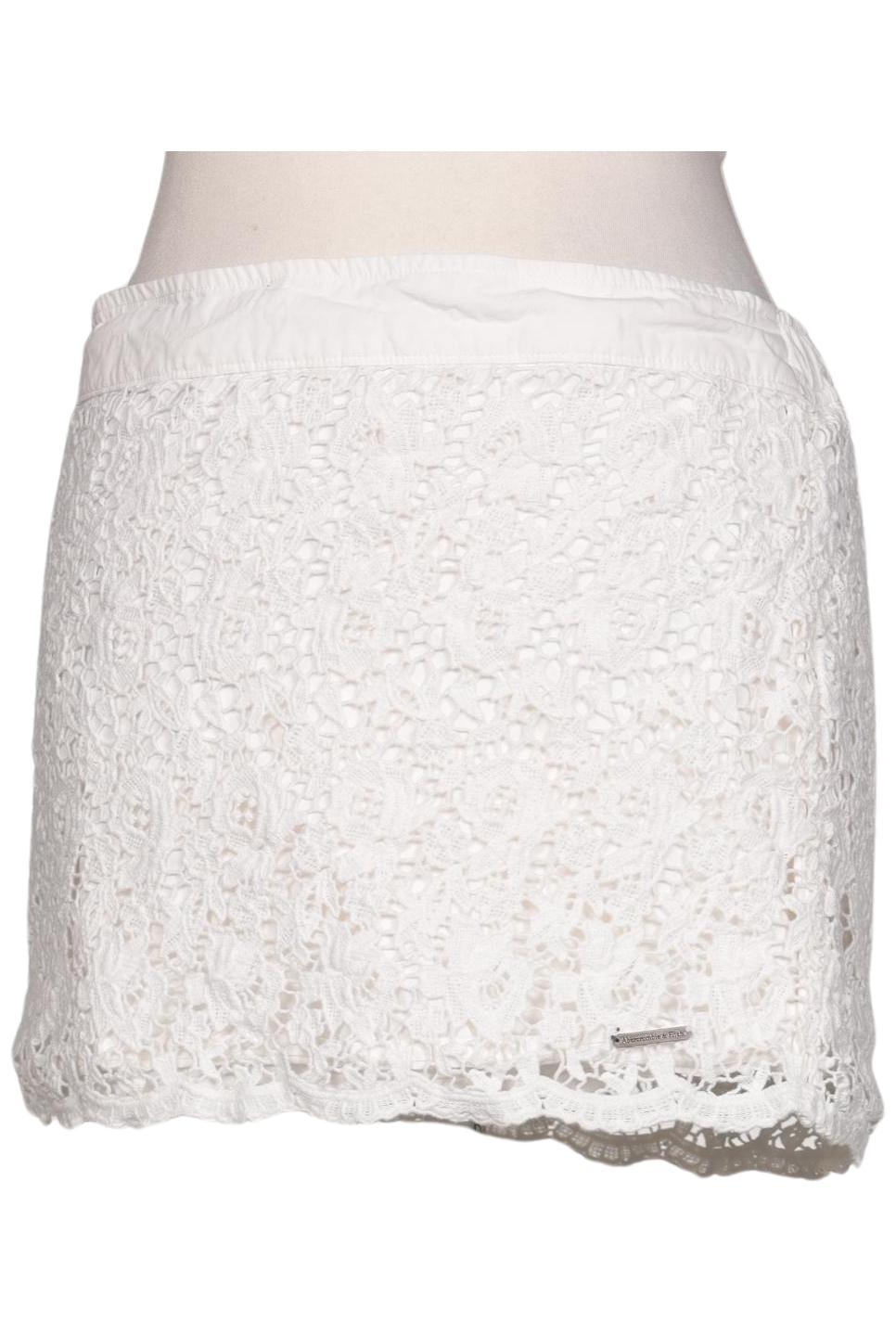 

Abercrombie & Fitch Damen Rock, weiß, Gr. 38