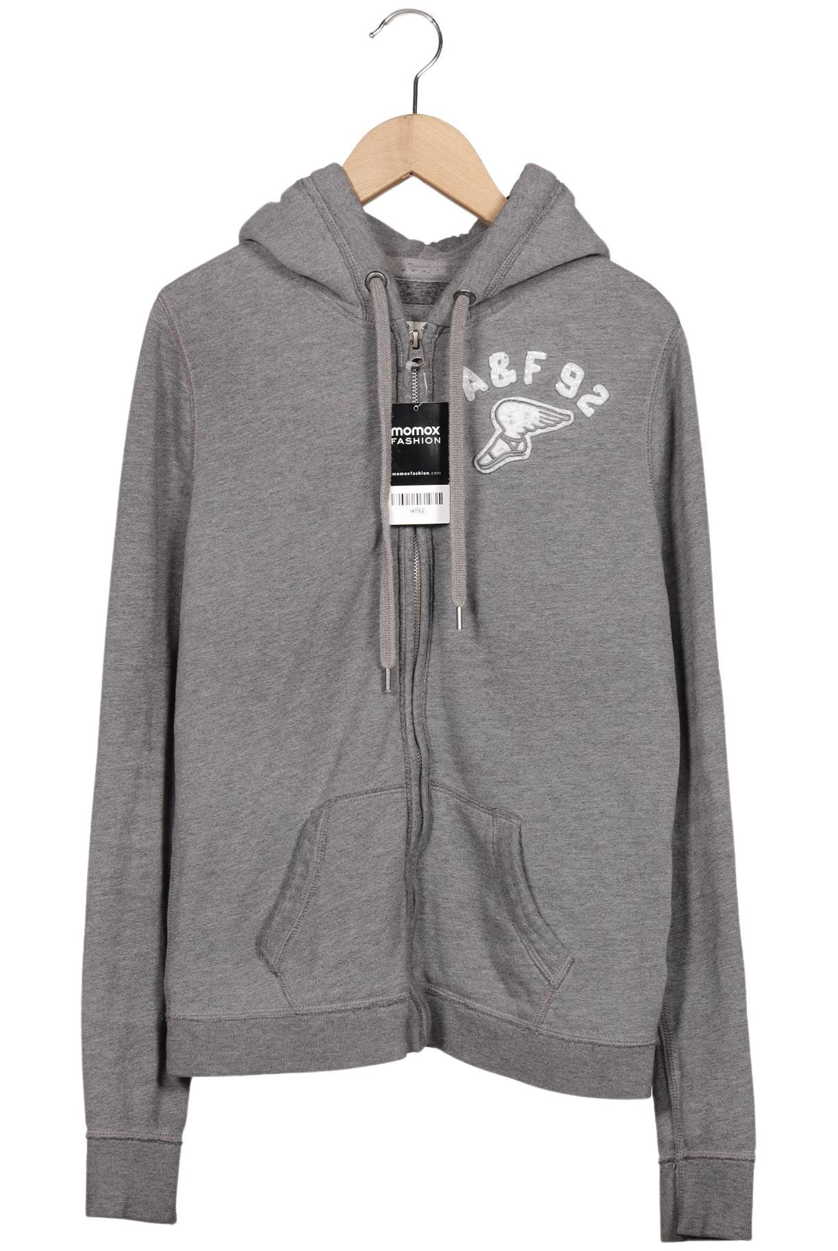

Abercrombie & Fitch Damen Kapuzenpullover, grau, Gr. 42