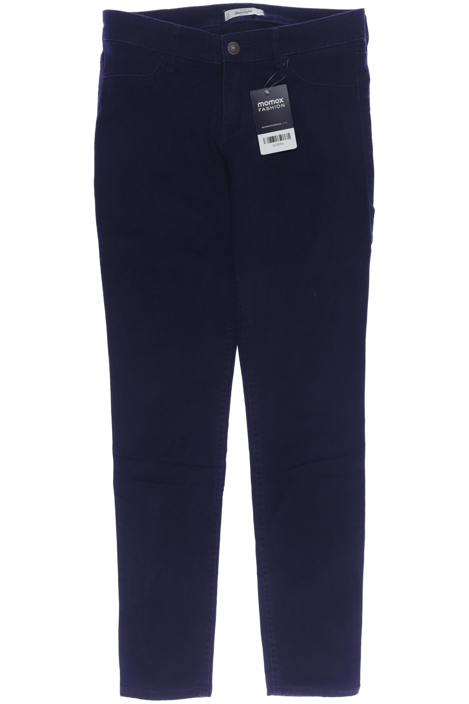 

Abercrombie & Fitch Damen Stoffhose, marineblau, Gr. 26