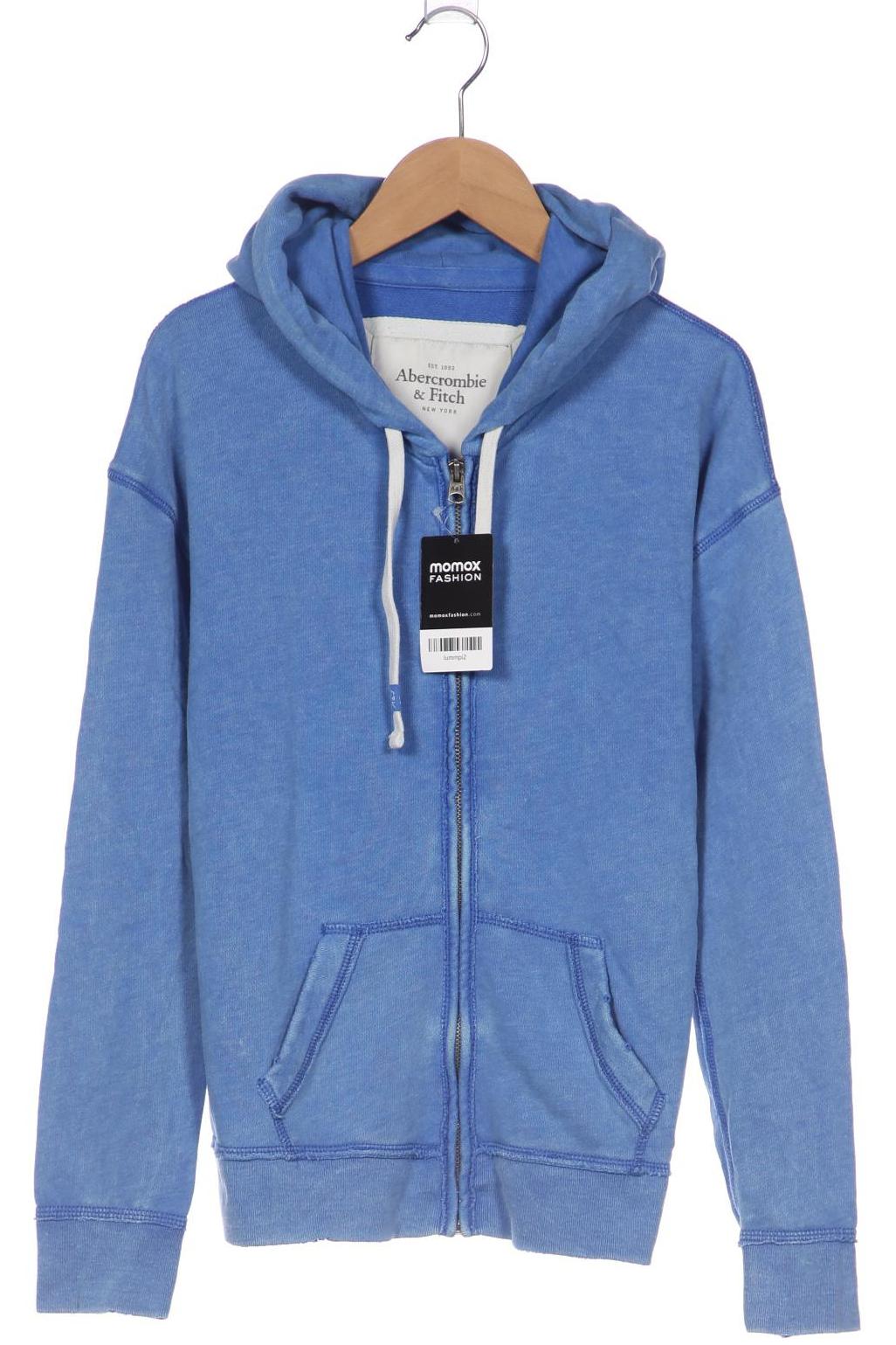 

Abercrombie & Fitch Damen Kapuzenpullover, blau, Gr. 38
