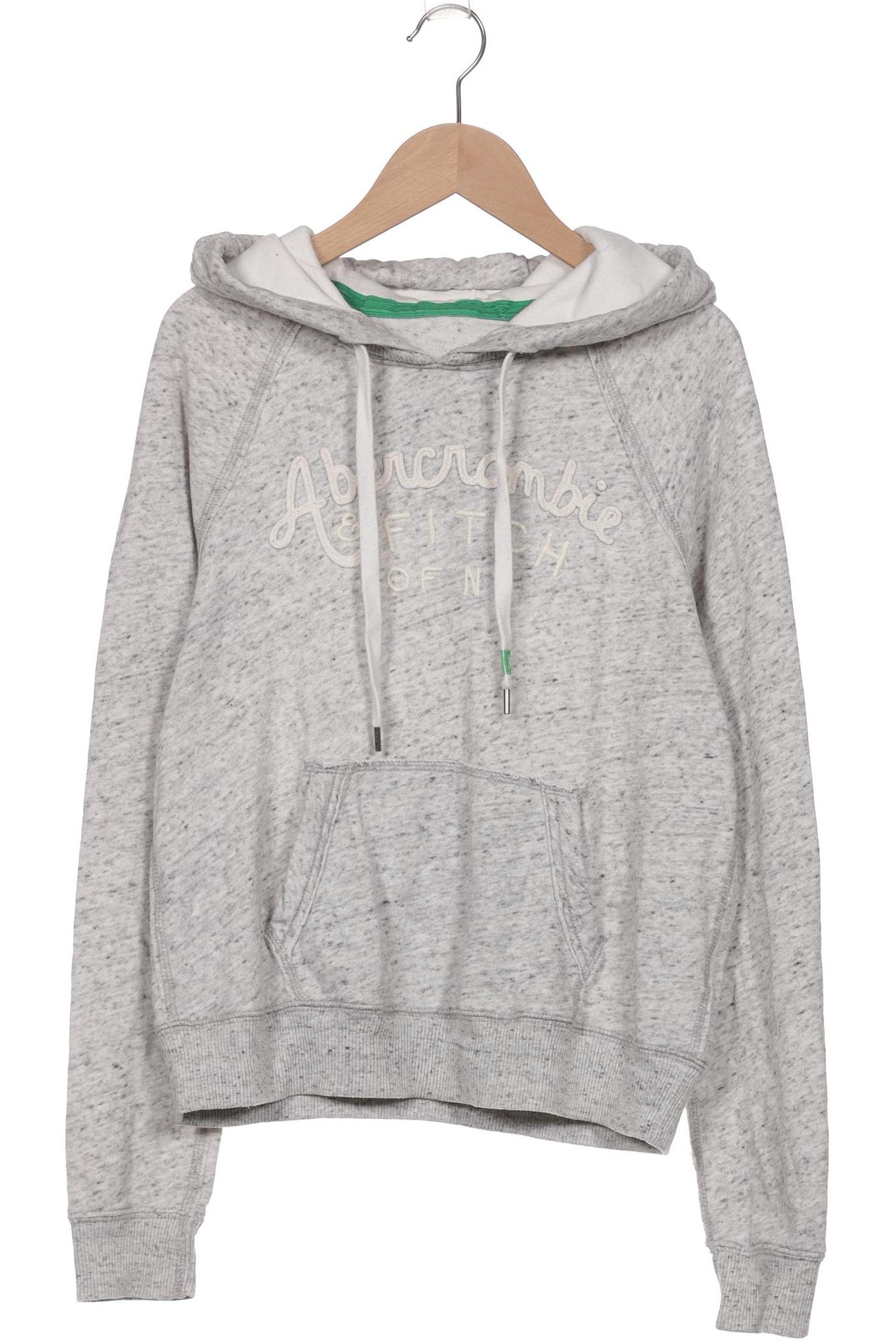 

Abercrombie & Fitch Damen Kapuzenpullover, grau, Gr. 38