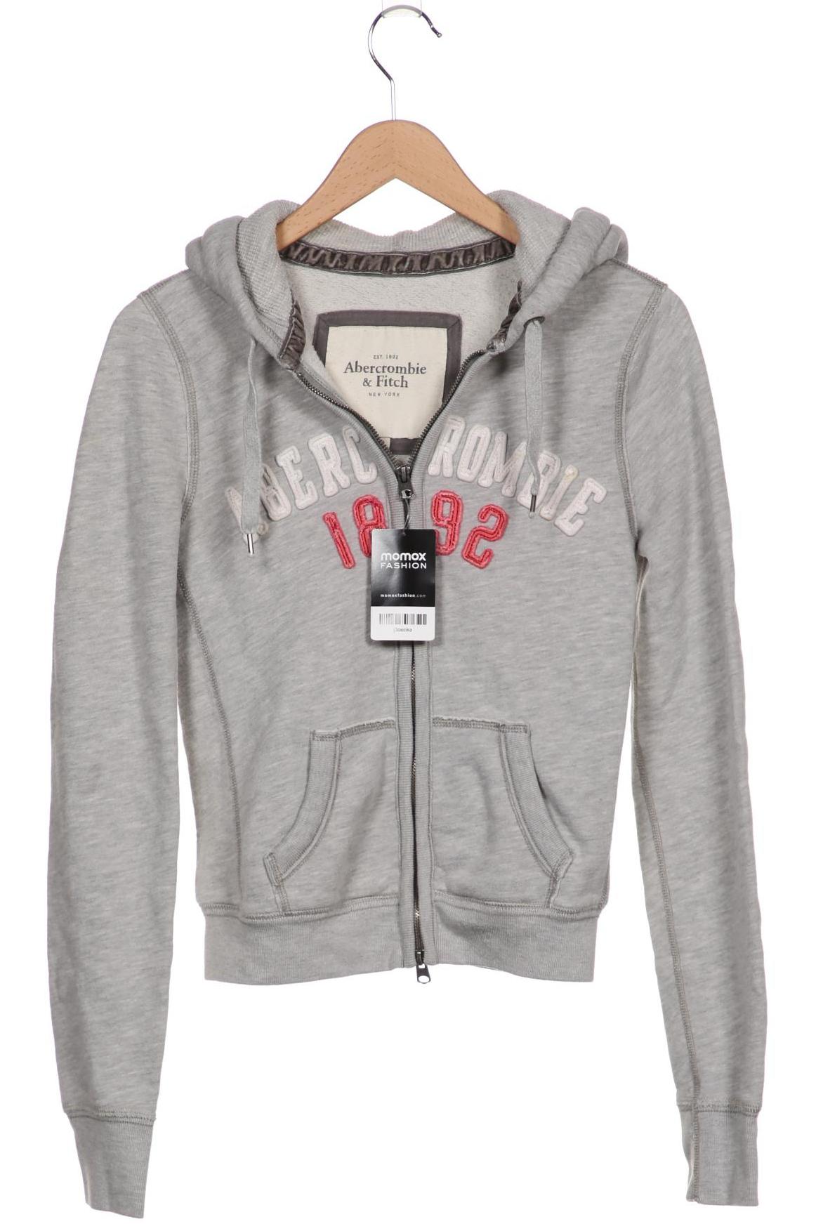 

Abercrombie & Fitch Damen Kapuzenpullover, grau