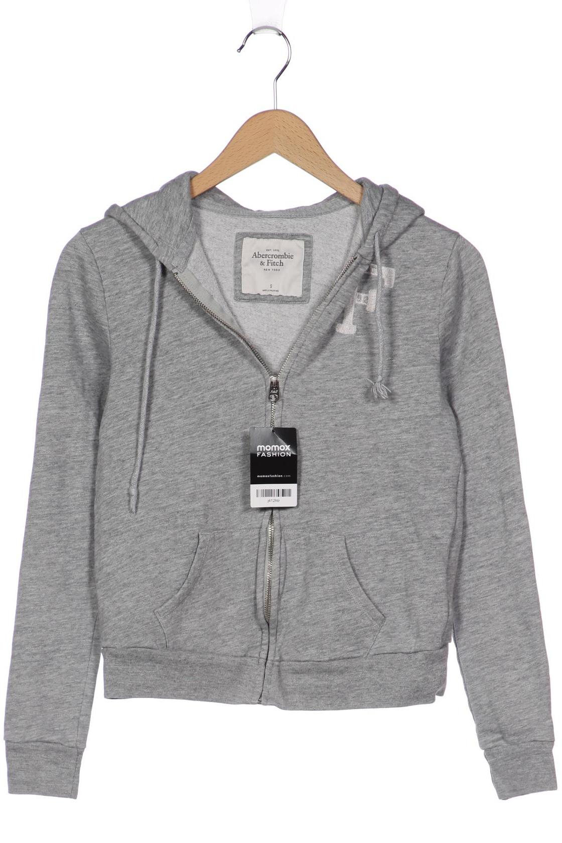 

Abercrombie & Fitch Damen Kapuzenpullover, grau