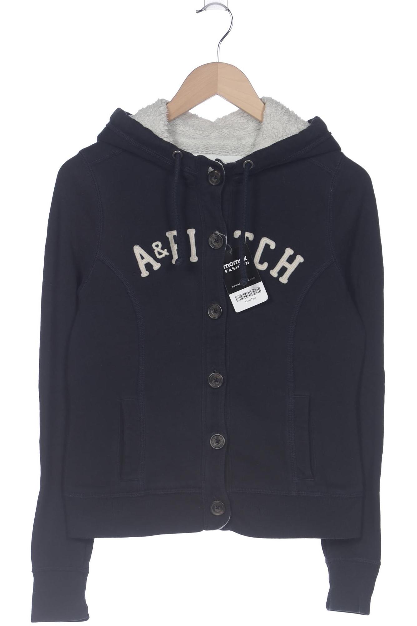 

Abercrombie & Fitch Damen Kapuzenpullover, schwarz, Gr. 38