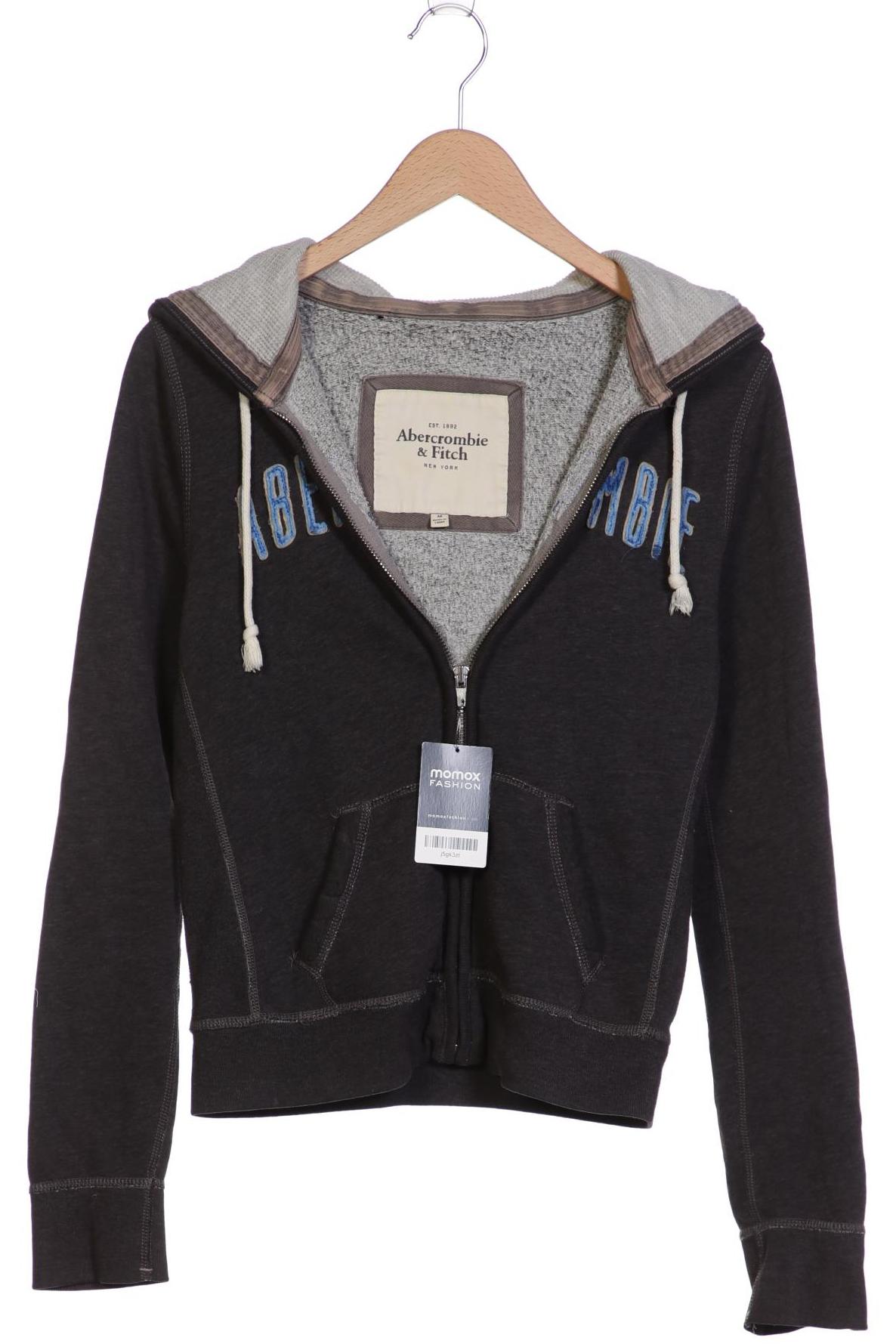 

Abercrombie & Fitch Damen Kapuzenpullover, grau