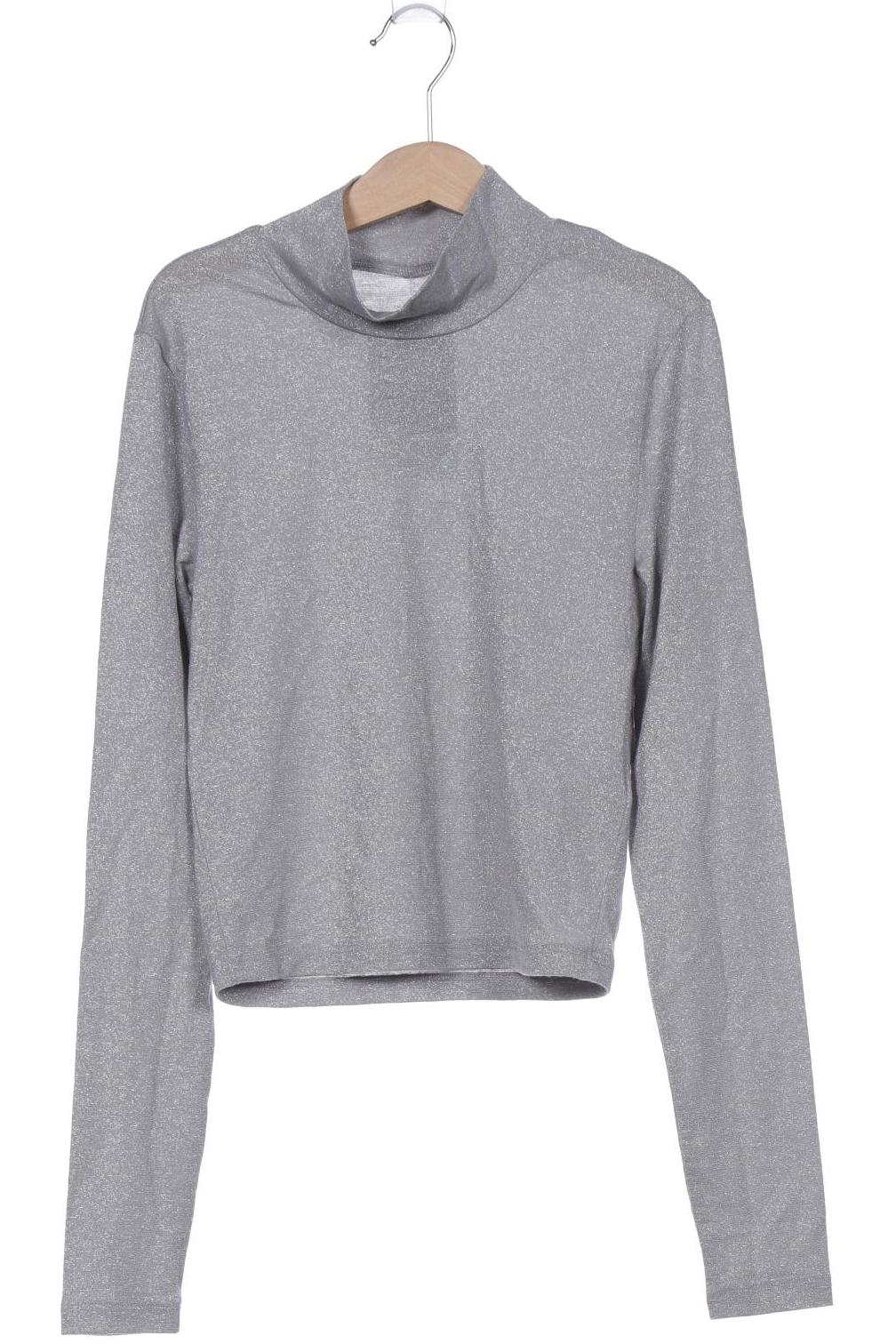 

Abercrombie & Fitch Damen Langarmshirt, grau, Gr. 34