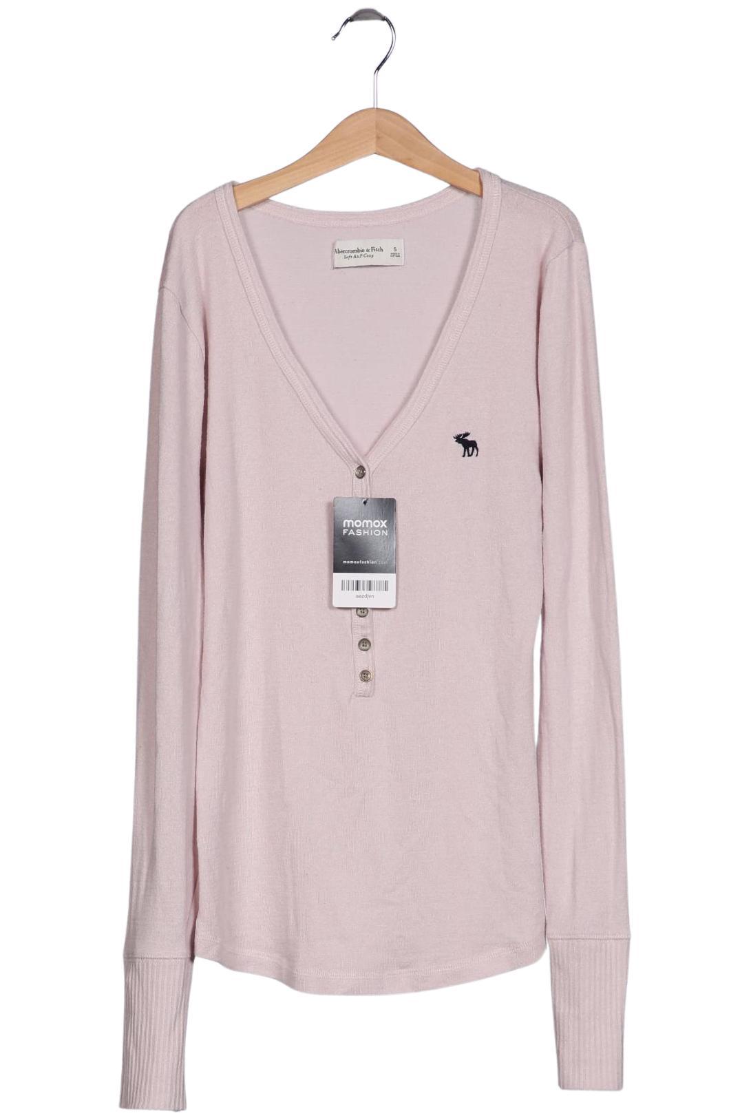 

Abercrombie & Fitch Damen Langarmshirt, pink, Gr. 36