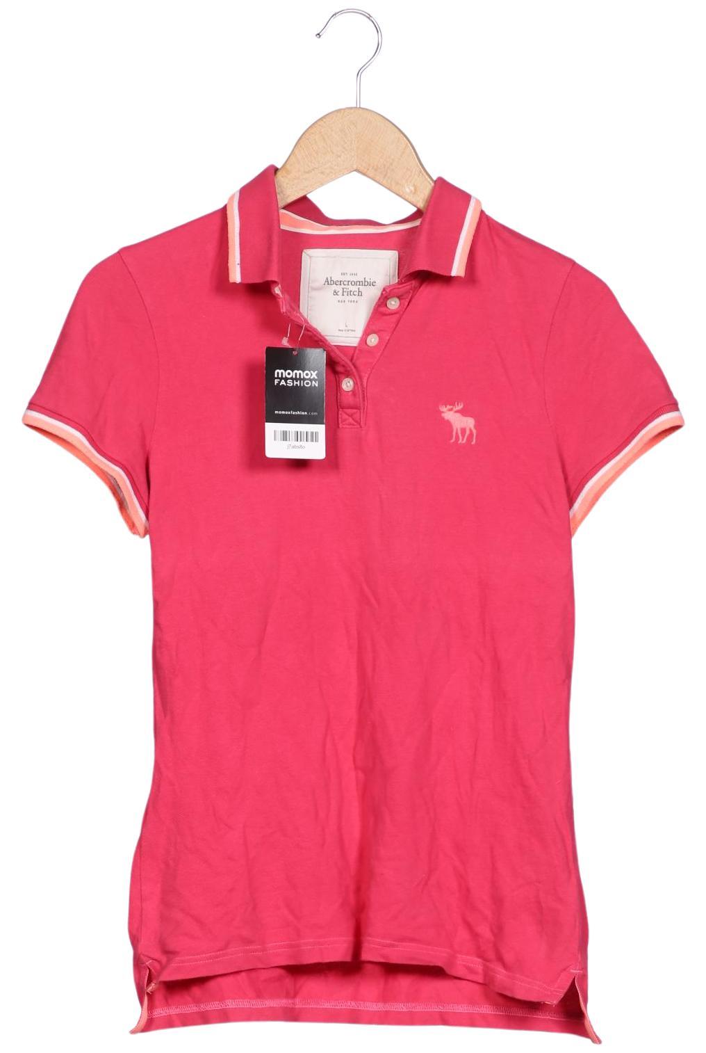 

Abercrombie & Fitch Damen Poloshirt, pink, Gr. 42