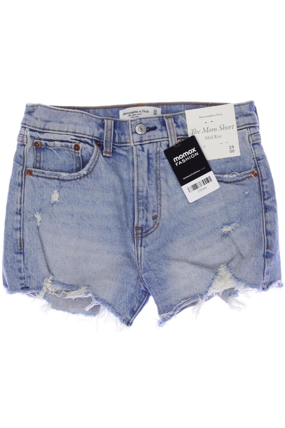 

Abercrombie & Fitch Damen Shorts, hellblau, Gr. 24