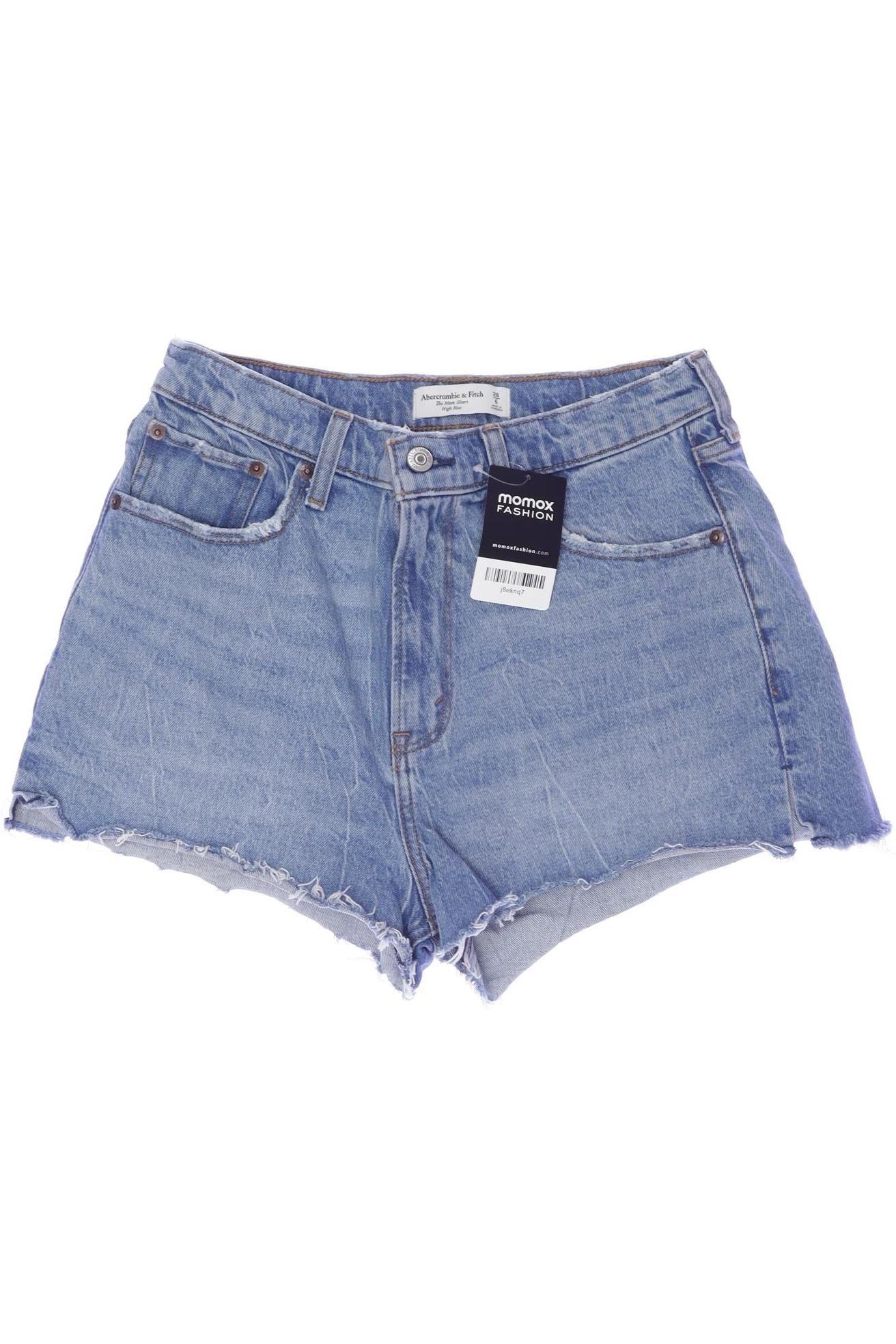 

Abercrombie & Fitch Damen Shorts, hellblau, Gr. 28