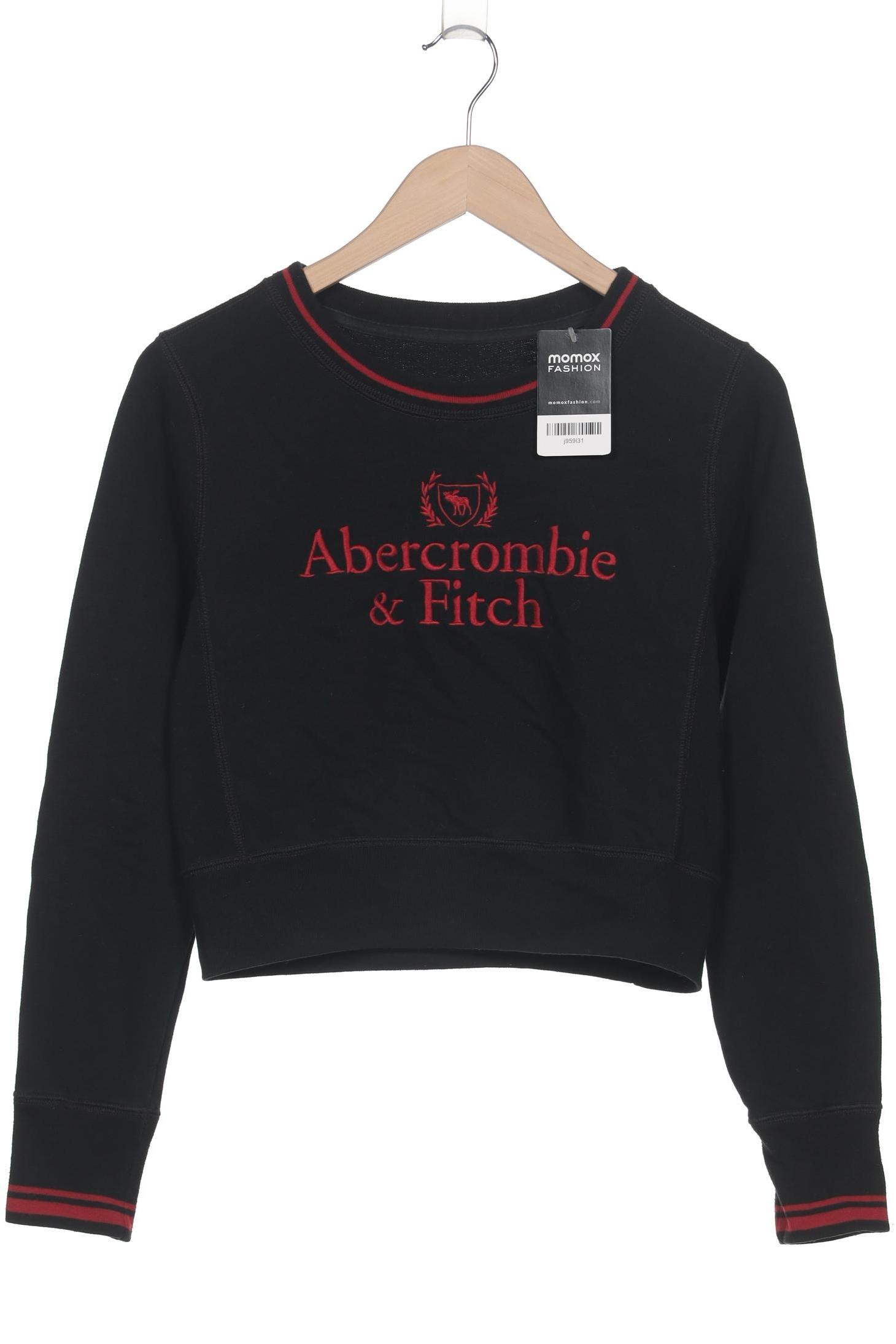 

Abercrombie & Fitch Damen Sweatshirt, schwarz, Gr. 34