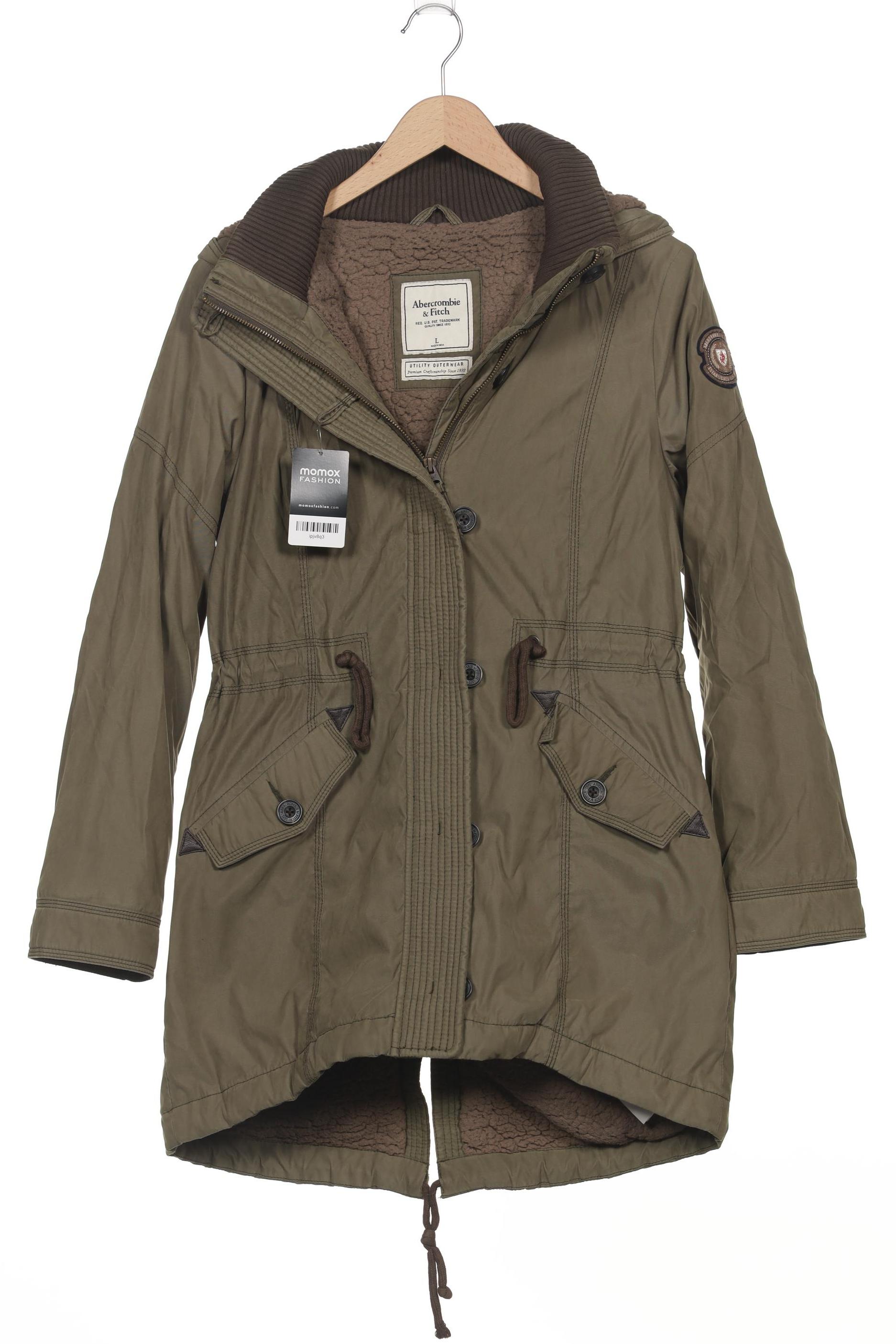 

Abercrombie & Fitch Damen Jacke, grün, Gr. 42