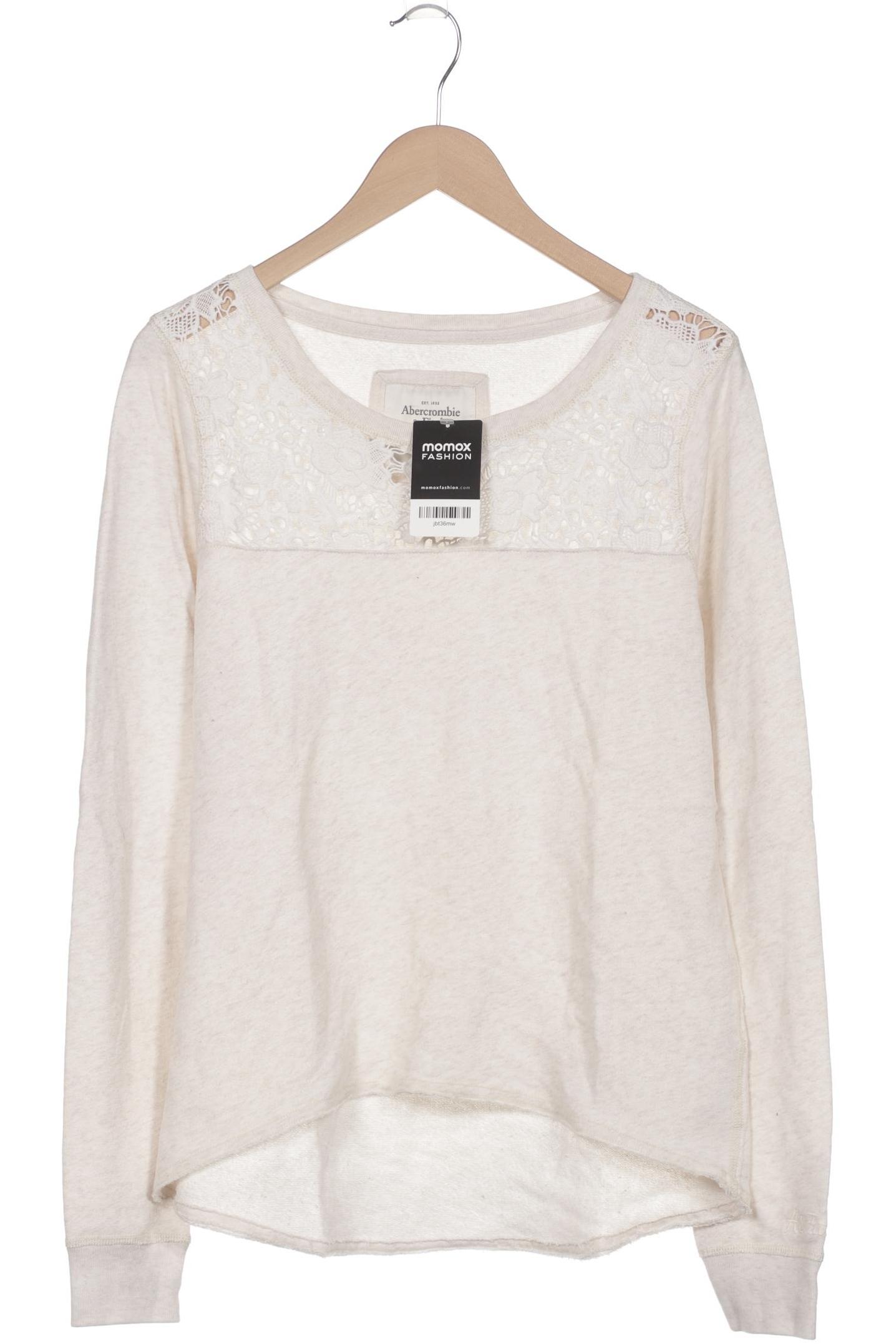 

Abercrombie & Fitch Damen Sweatshirt, beige, Gr. 42