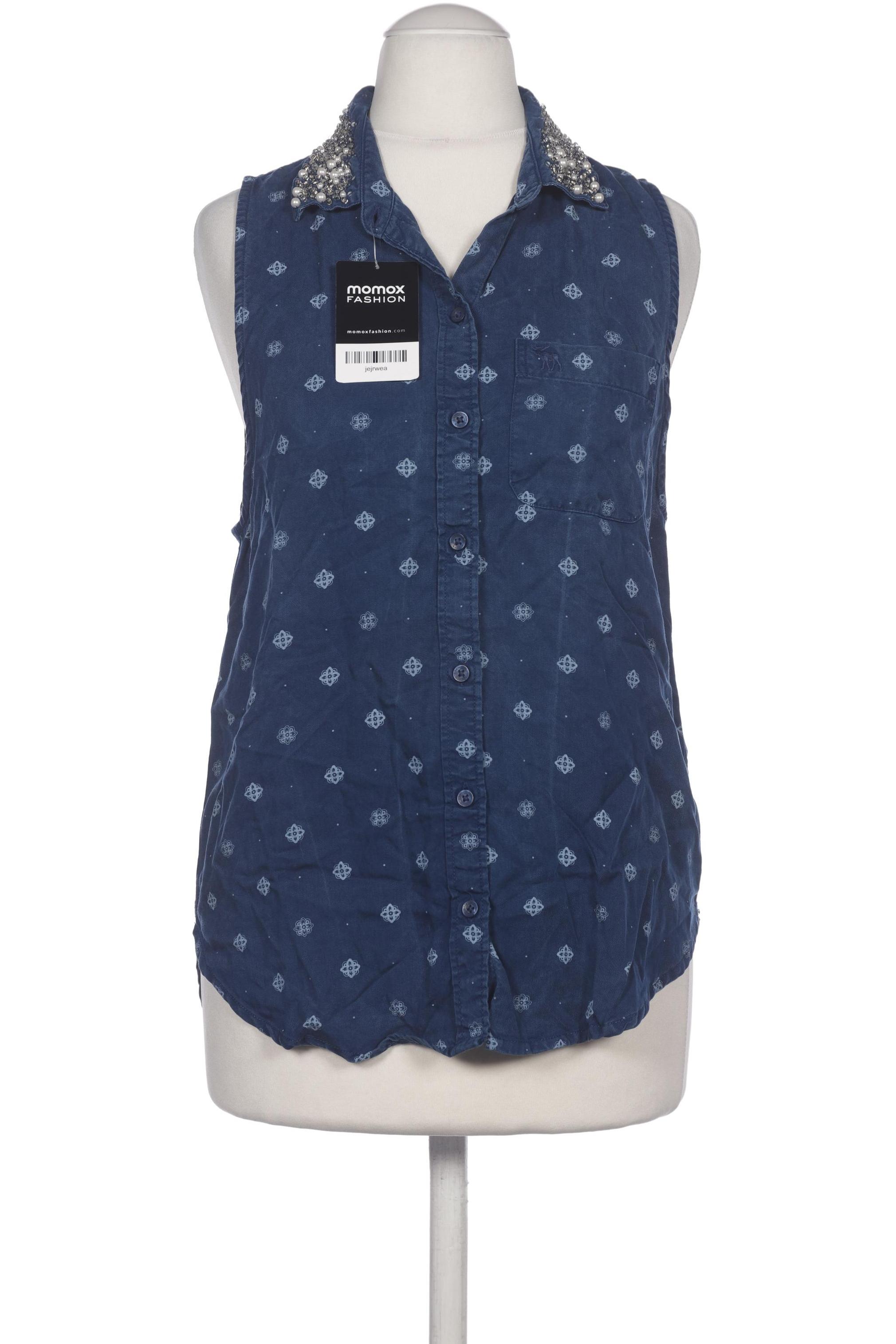 

Abercrombie & Fitch Damen Bluse, marineblau, Gr. 34