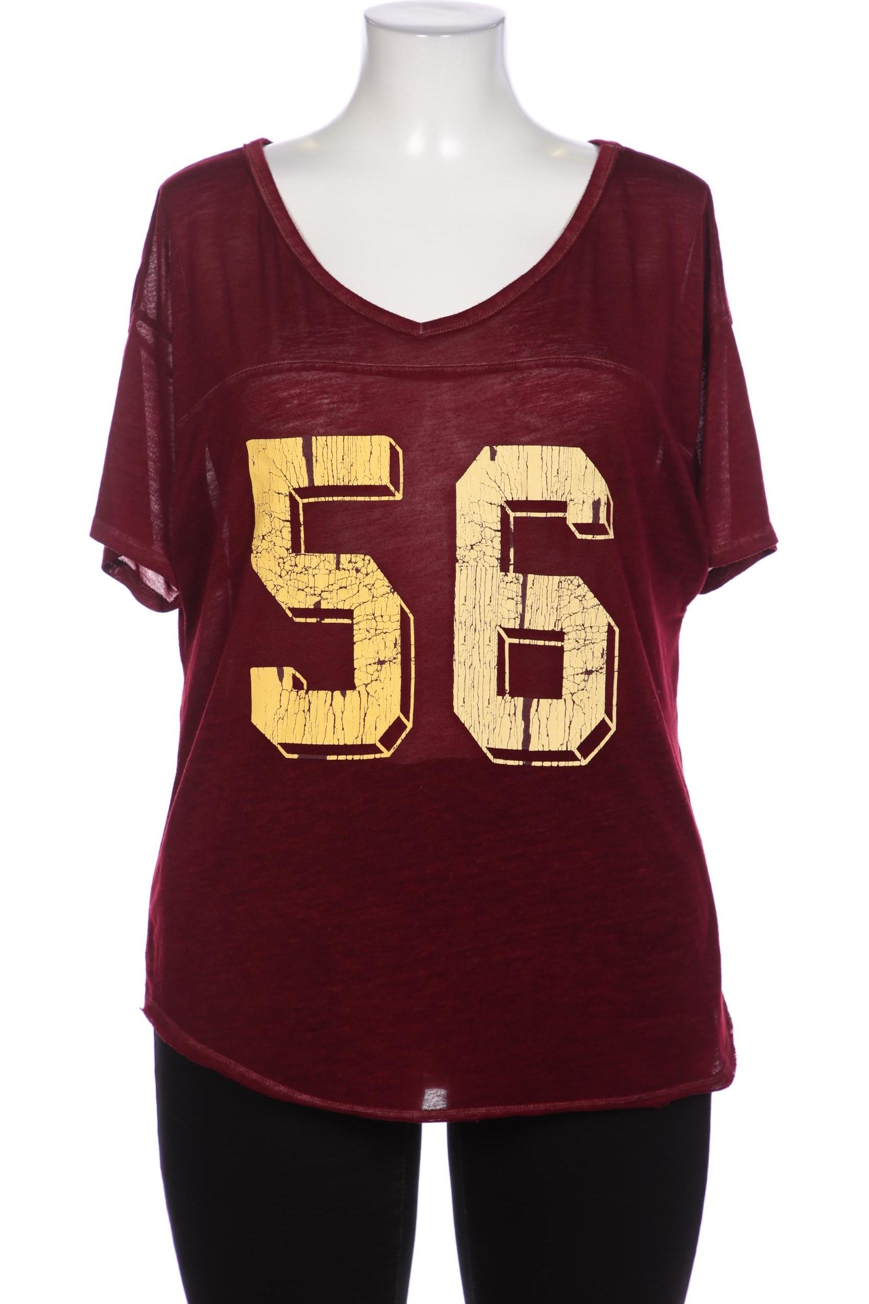 

Abercrombie & Fitch Damen T-Shirt, bordeaux, Gr. 42