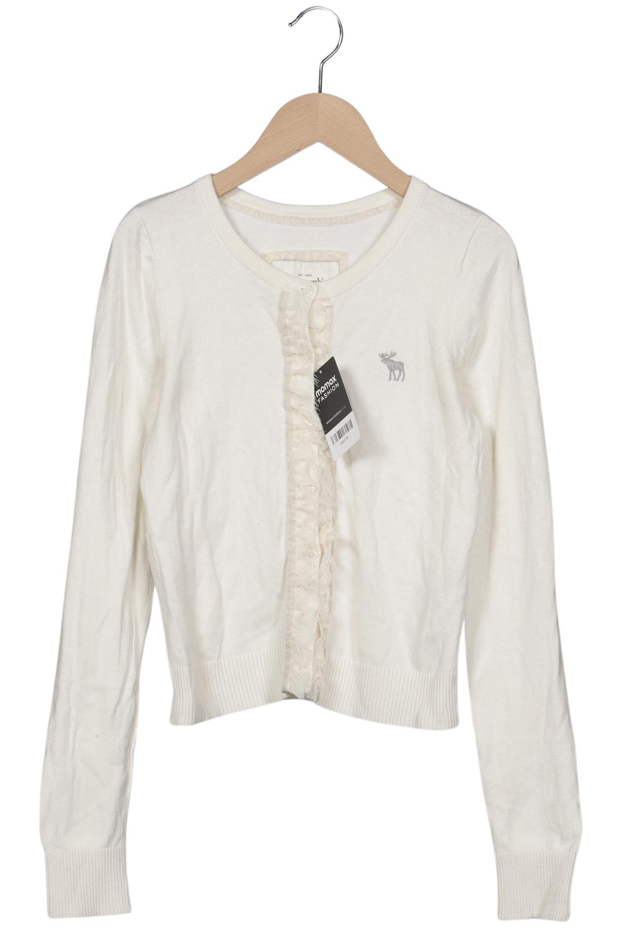 

Abercrombie & Fitch Damen Strickjacke, cremeweiß, Gr. 38
