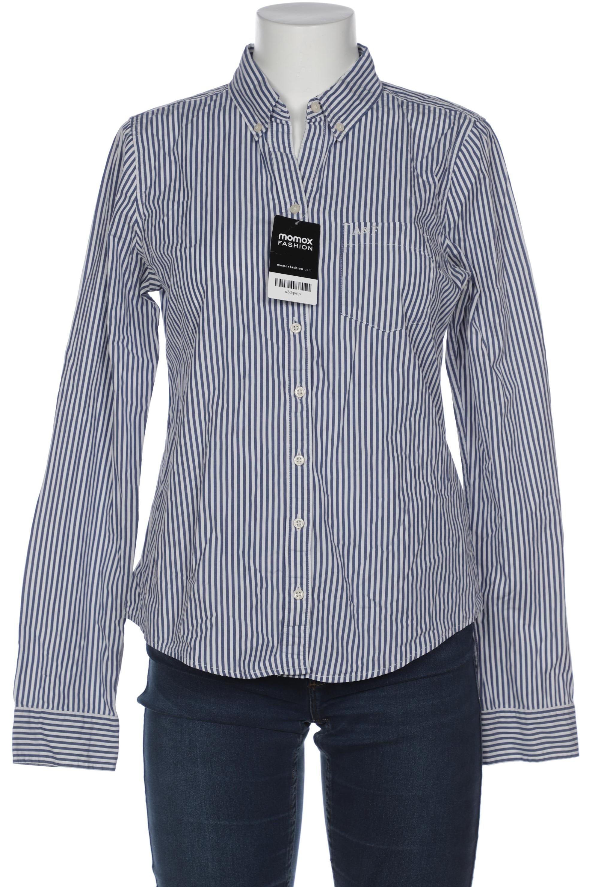

Abercrombie & Fitch Damen Bluse, blau, Gr. 42