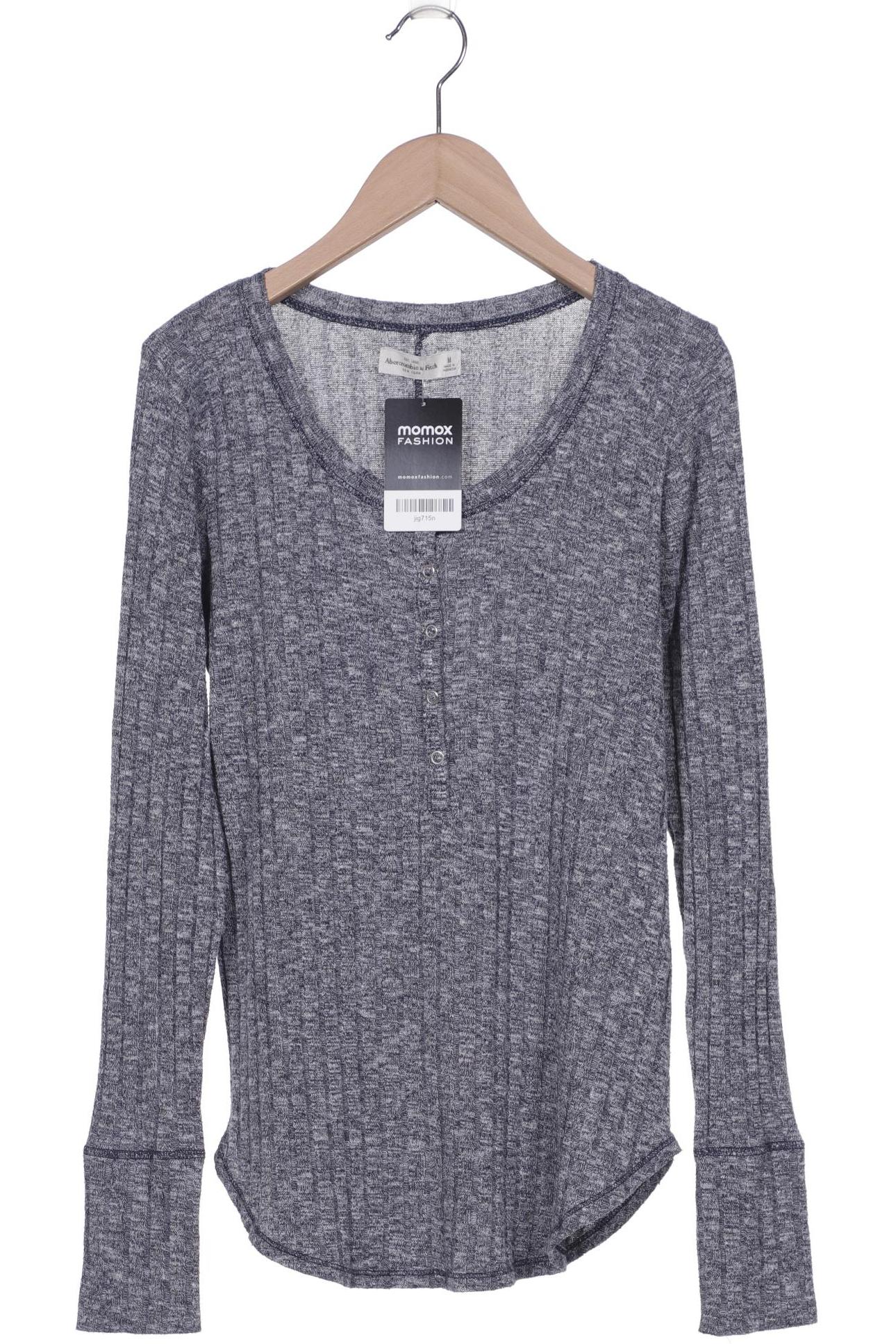 

Abercrombie & Fitch Damen Langarmshirt, marineblau