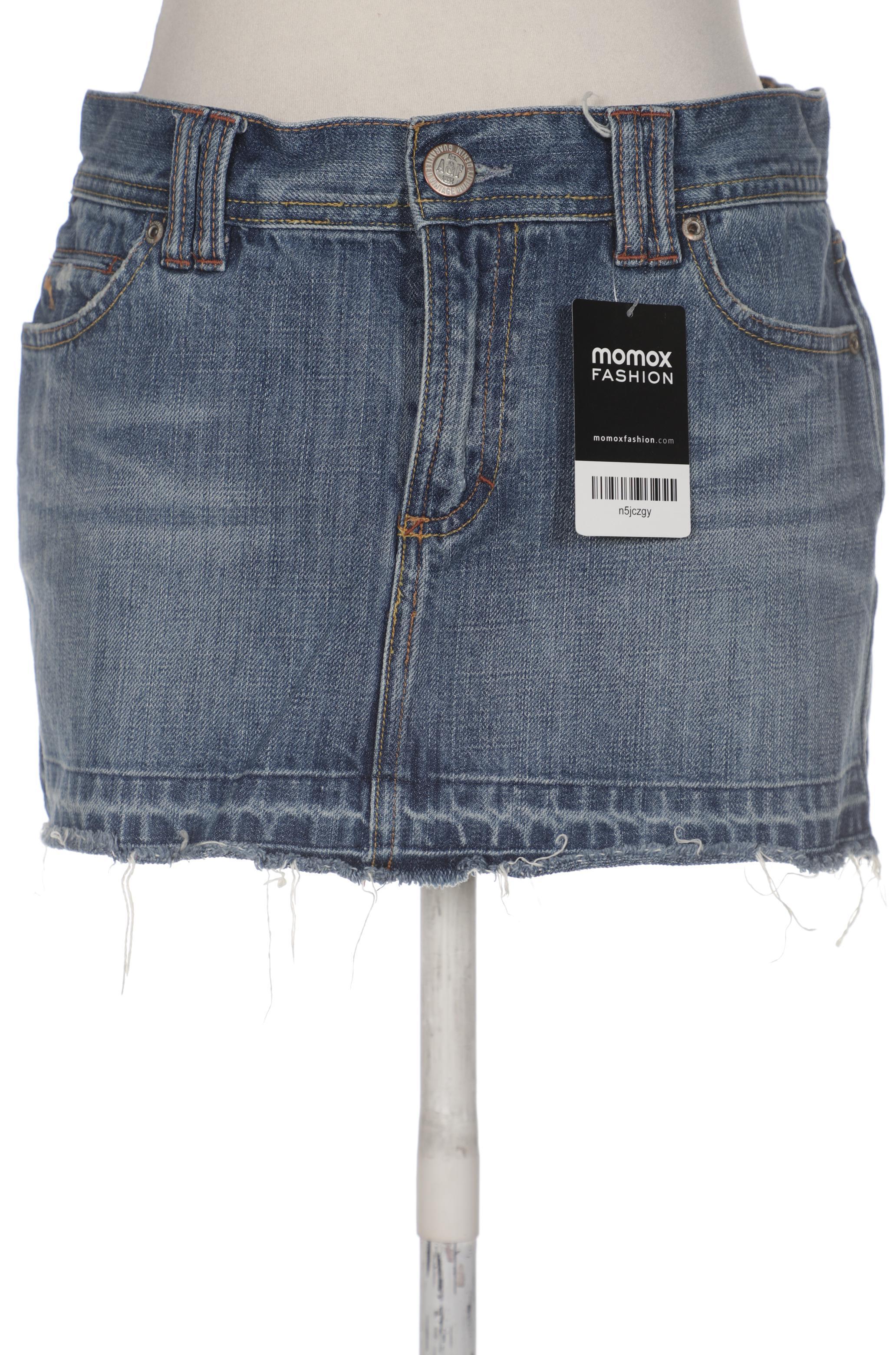 

Abercrombie & Fitch Damen Rock, blau, Gr. 6