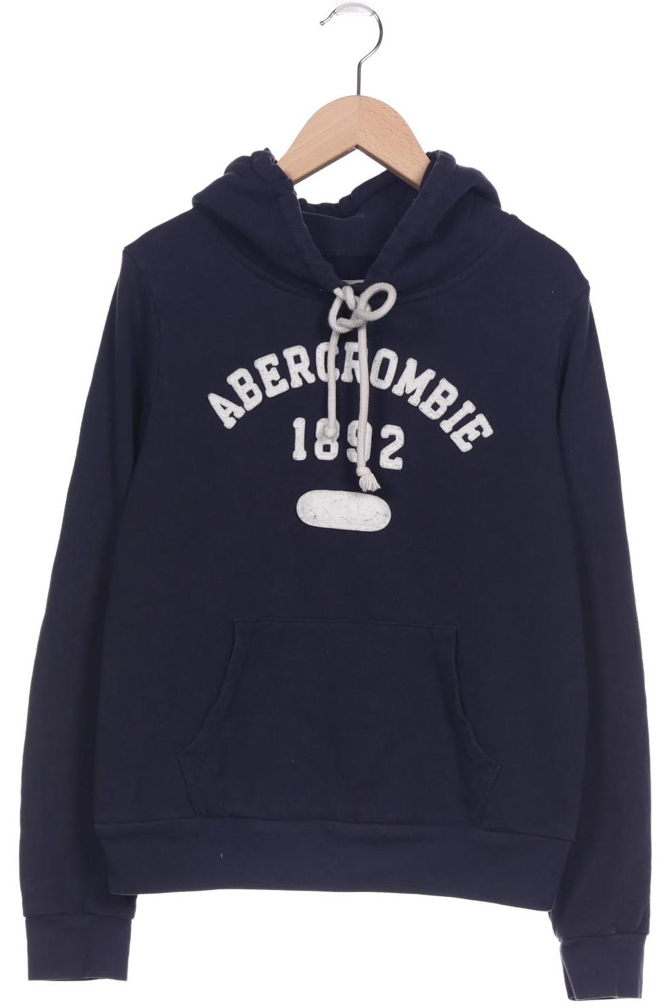 

Abercrombie & Fitch Damen Kapuzenpullover, marineblau, Gr. 36