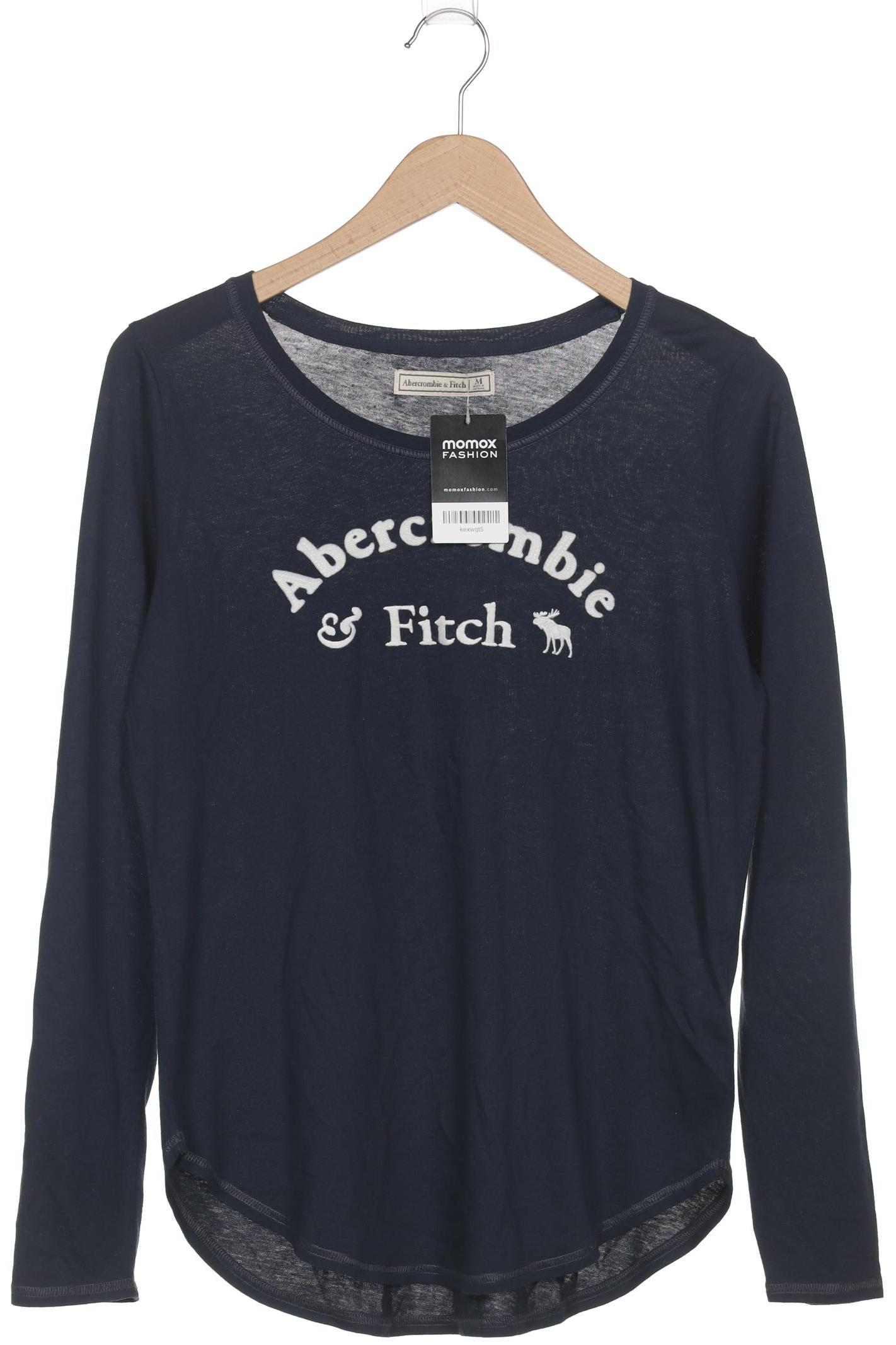

Abercrombie & Fitch Damen Langarmshirt, marineblau, Gr. 38