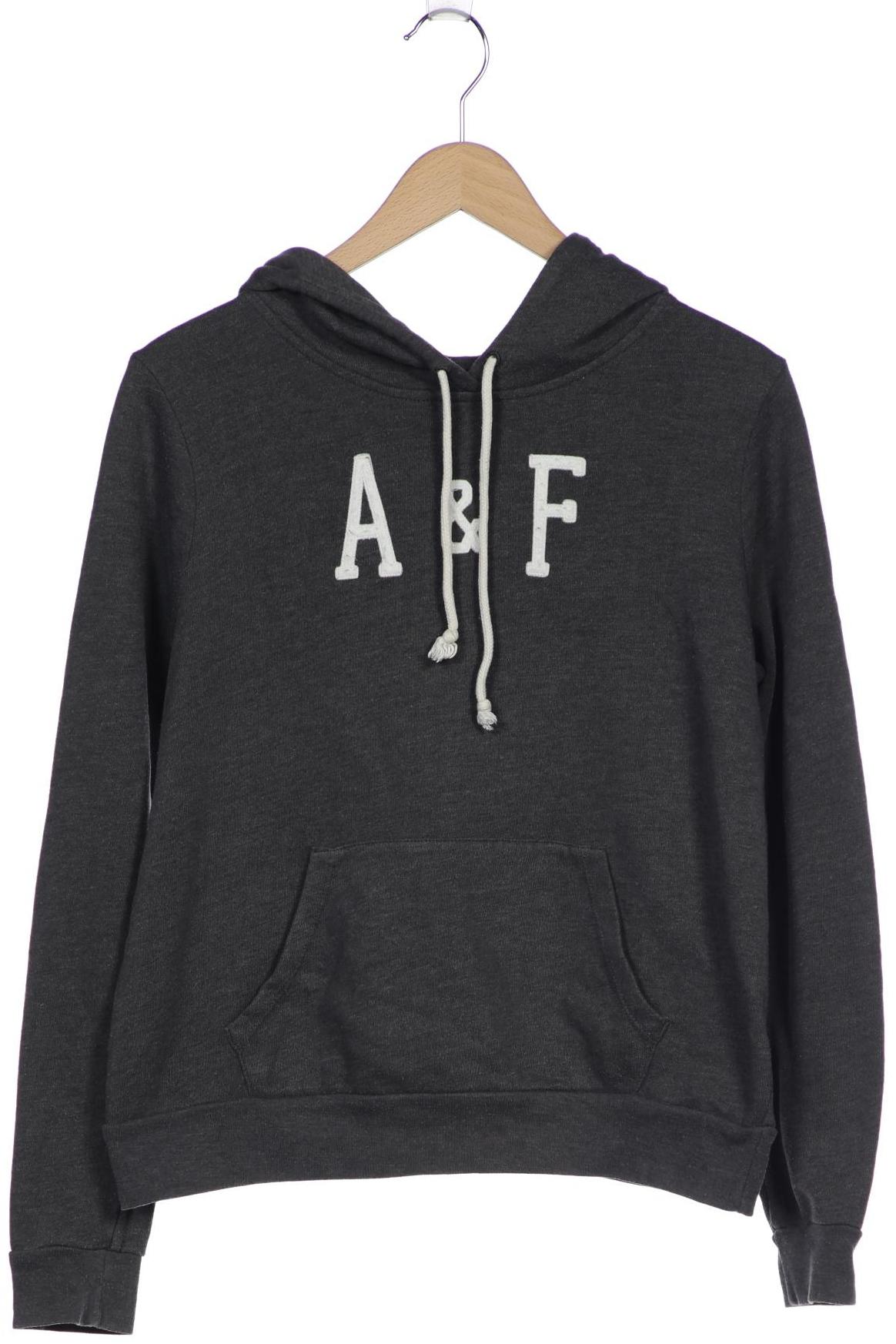 

Abercrombie & Fitch Damen Kapuzenpullover, grau