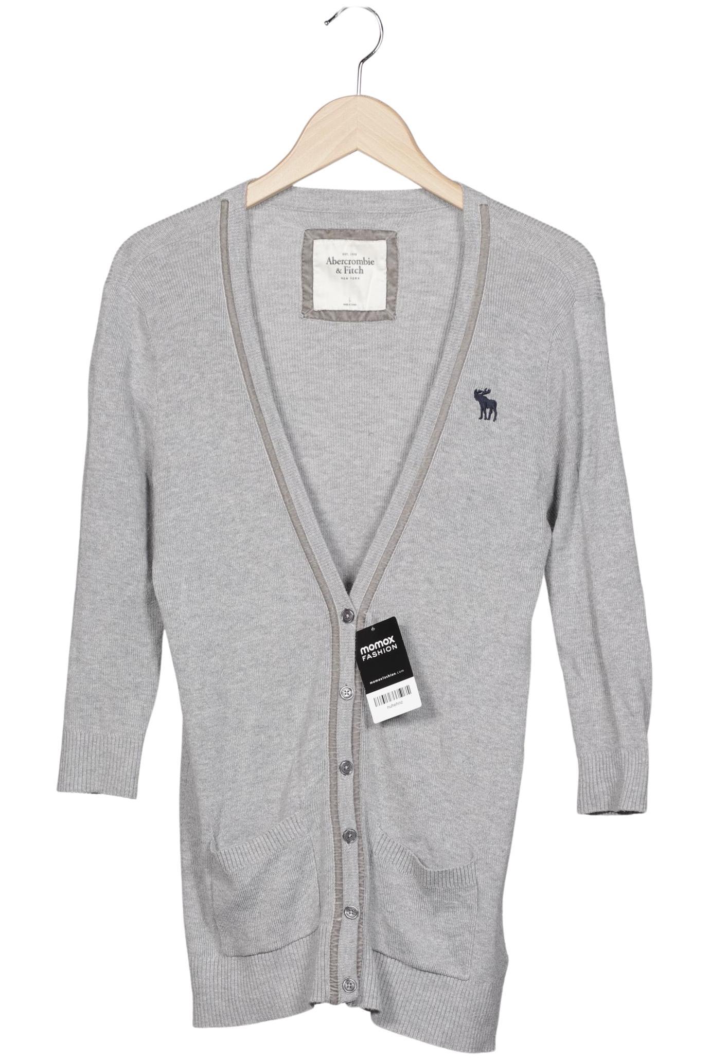 

Abercrombie & Fitch Damen Strickjacke, grau, Gr. 42