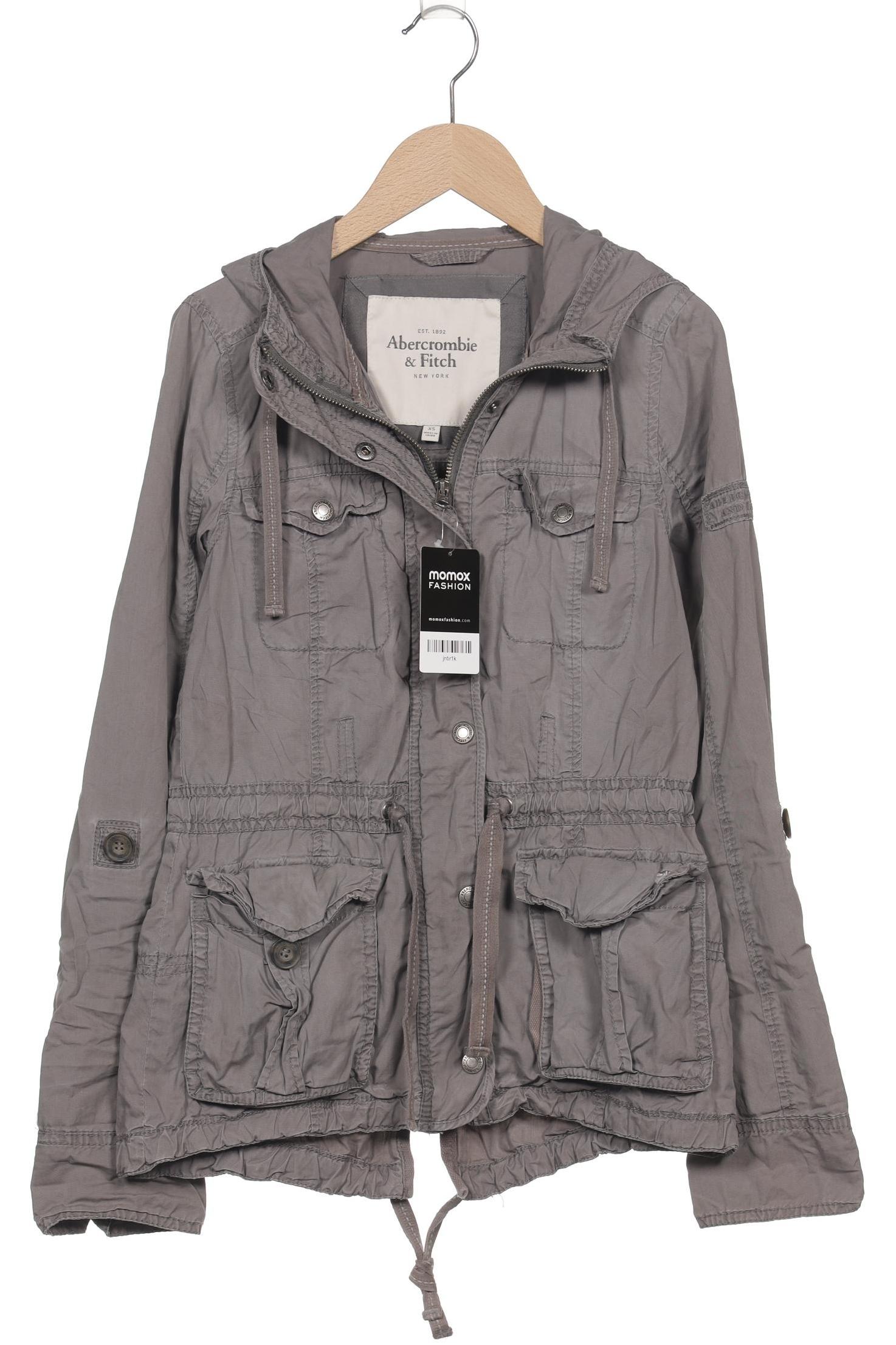 

Abercrombie & Fitch Damen Jacke, grau, Gr. 34