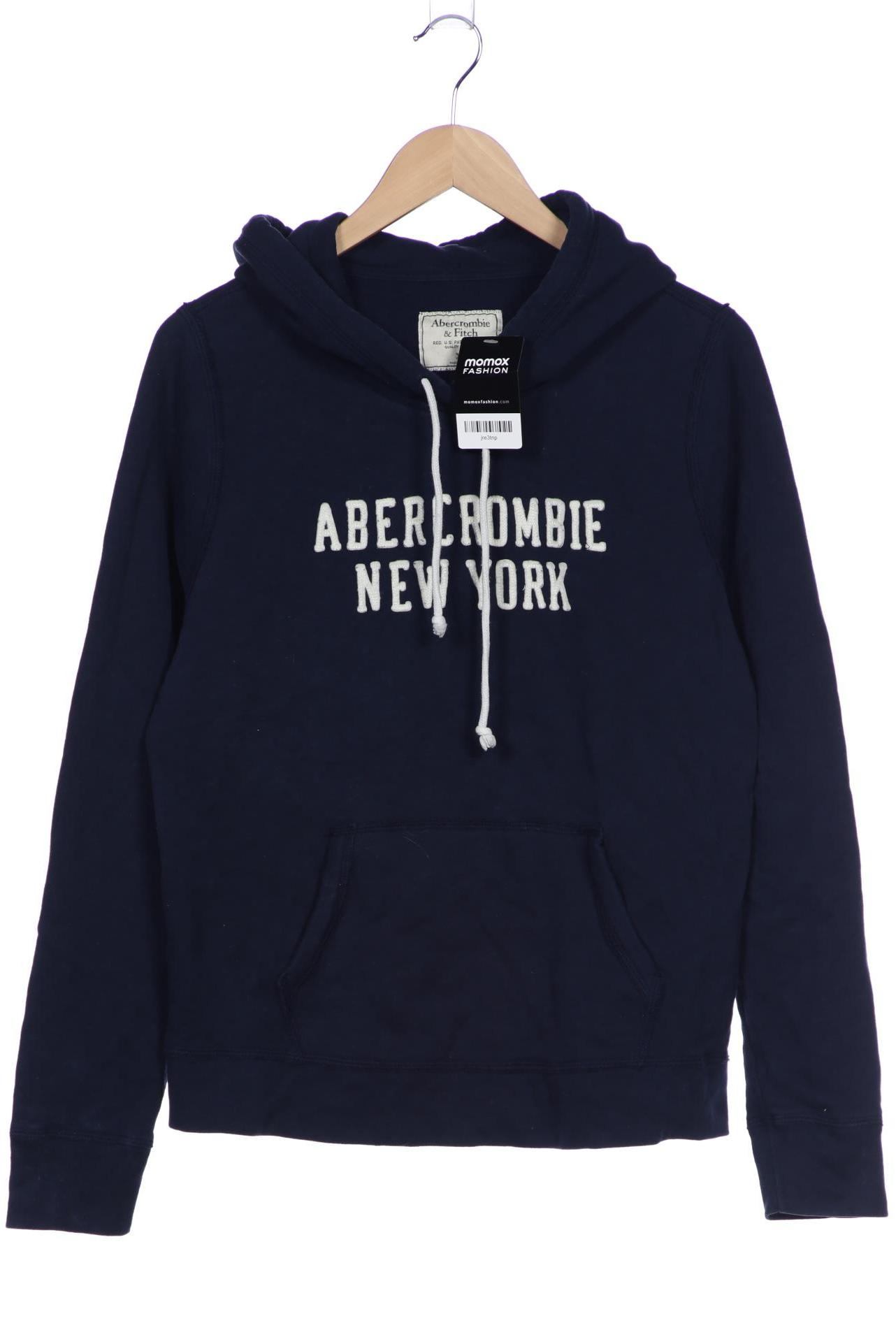

Abercrombie & Fitch Damen Kapuzenpullover, marineblau, Gr. 44