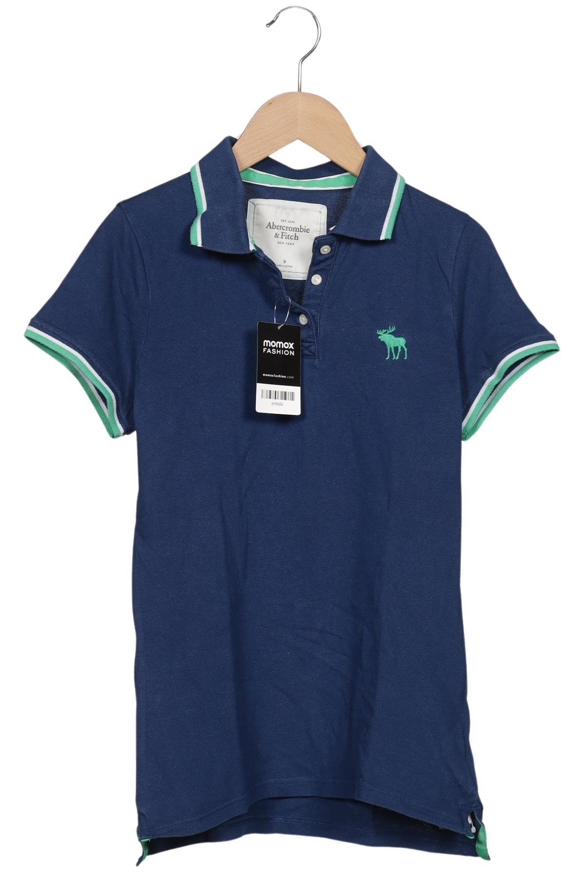 

Abercrombie & Fitch Damen Poloshirt, blau, Gr. 38