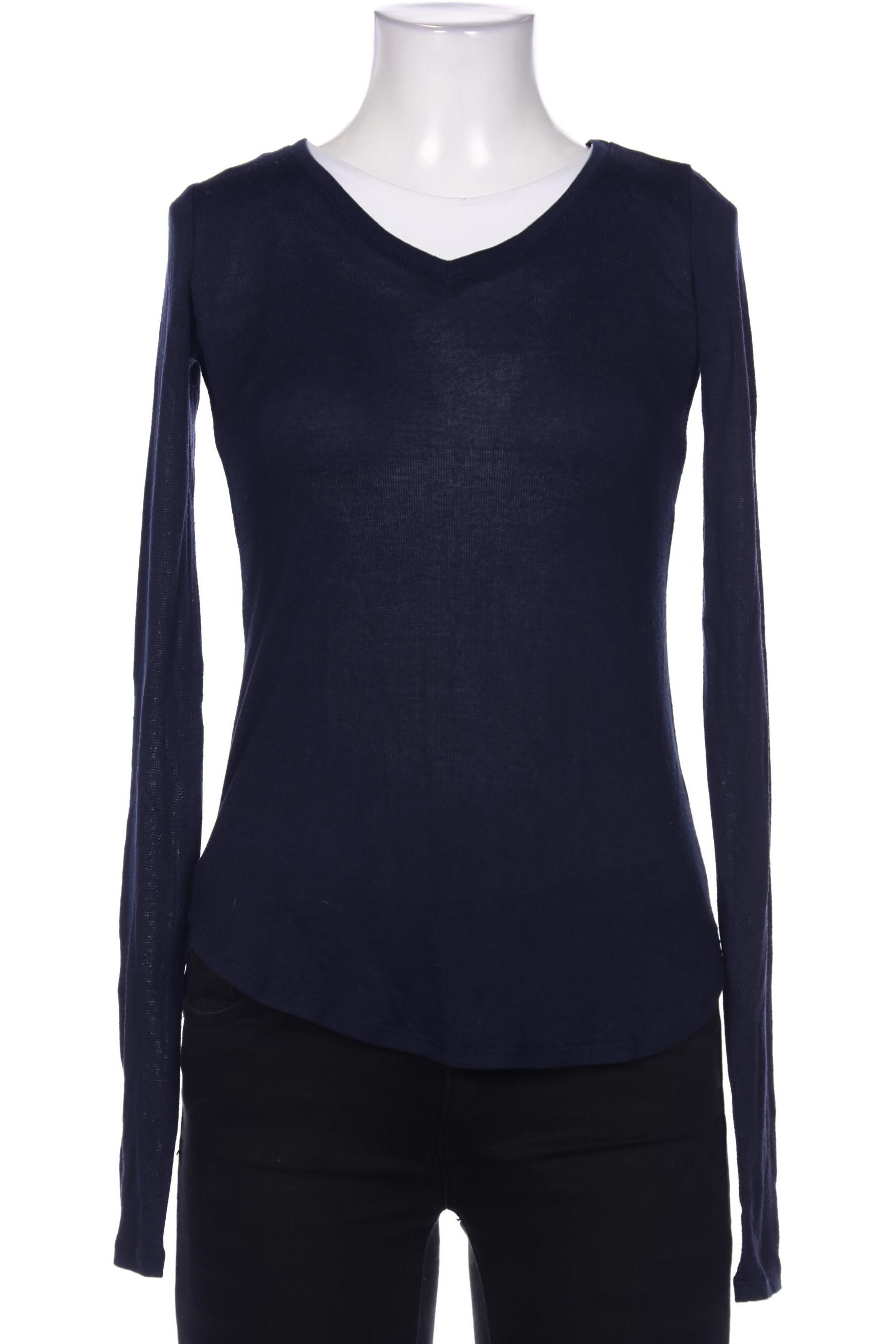 

Abercrombie & Fitch Damen Langarmshirt, marineblau, Gr. 34