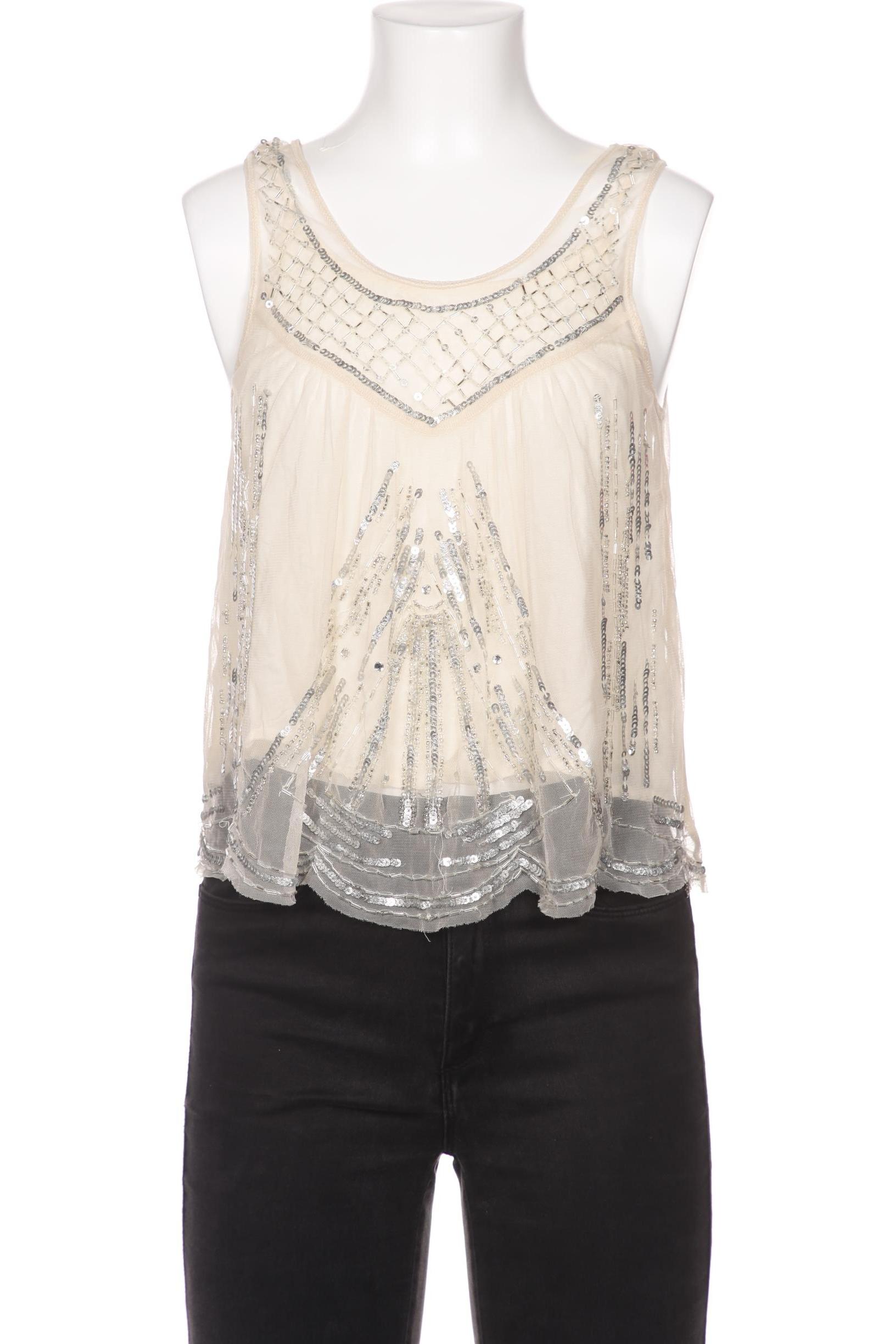 

Abercrombie & Fitch Damen Top, cremeweiß, Gr. 36