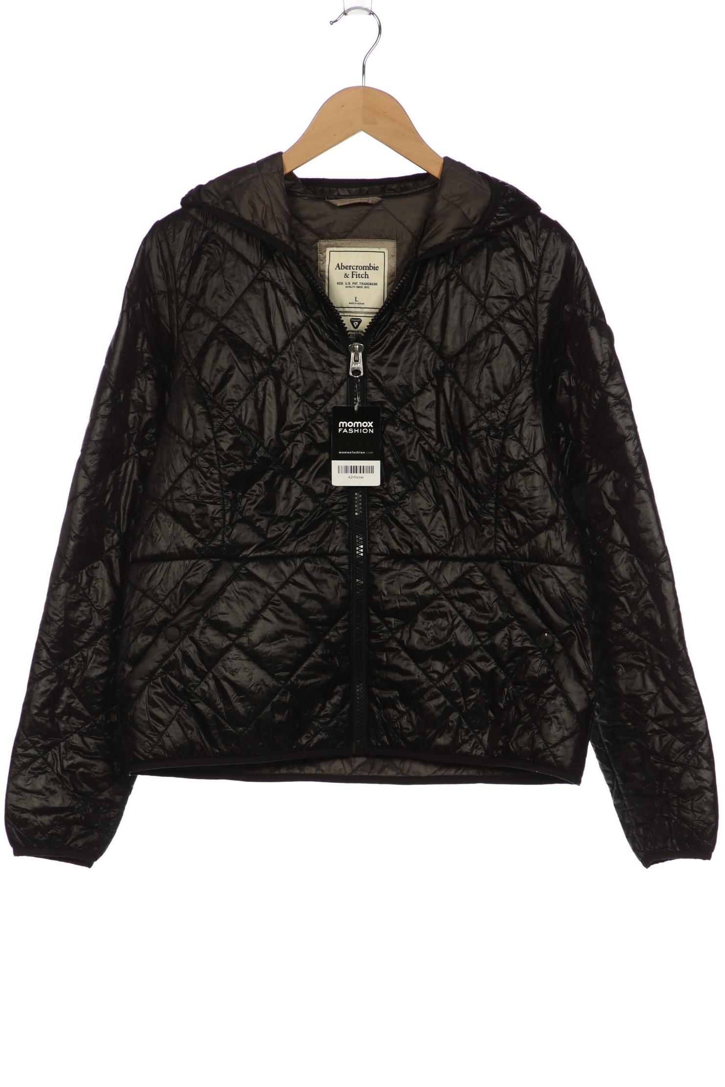 

Abercrombie & Fitch Damen Jacke, schwarz, Gr. 42