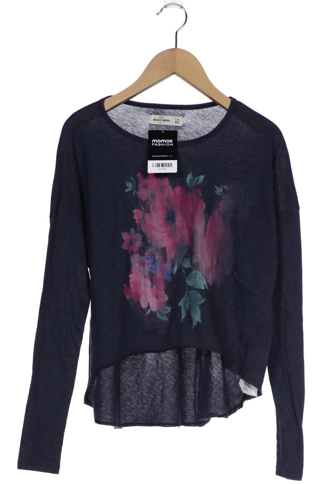 

Abercrombie & Fitch Damen Langarmshirt, marineblau