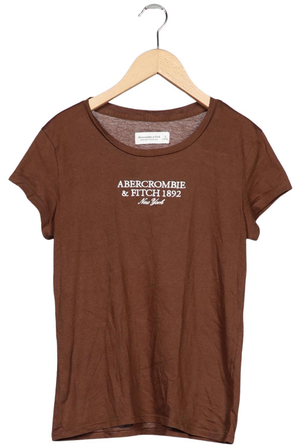 

Abercrombie & Fitch Damen T-Shirt, braun, Gr. 36