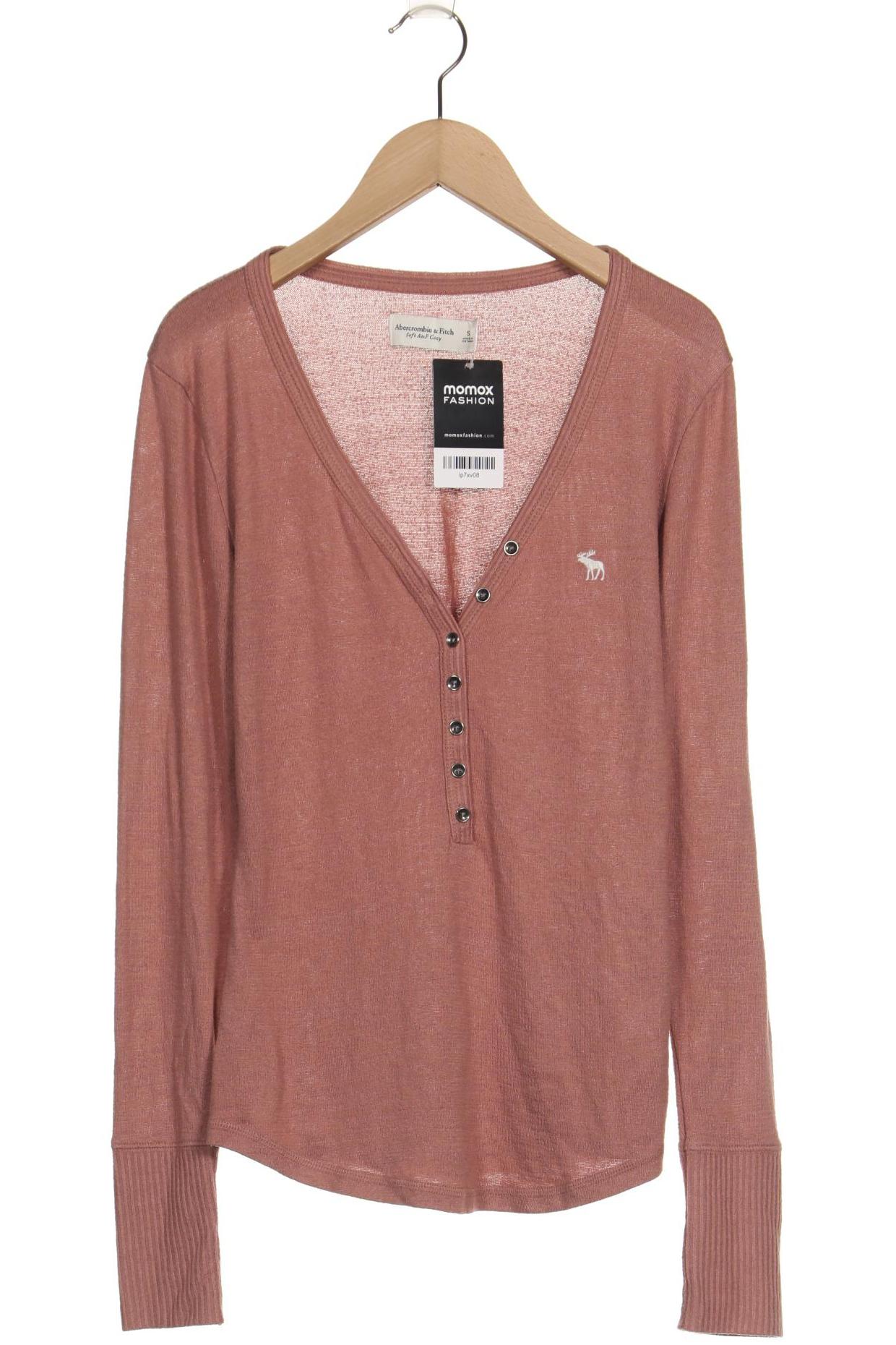 

Abercrombie & Fitch Damen Langarmshirt, pink, Gr. 36