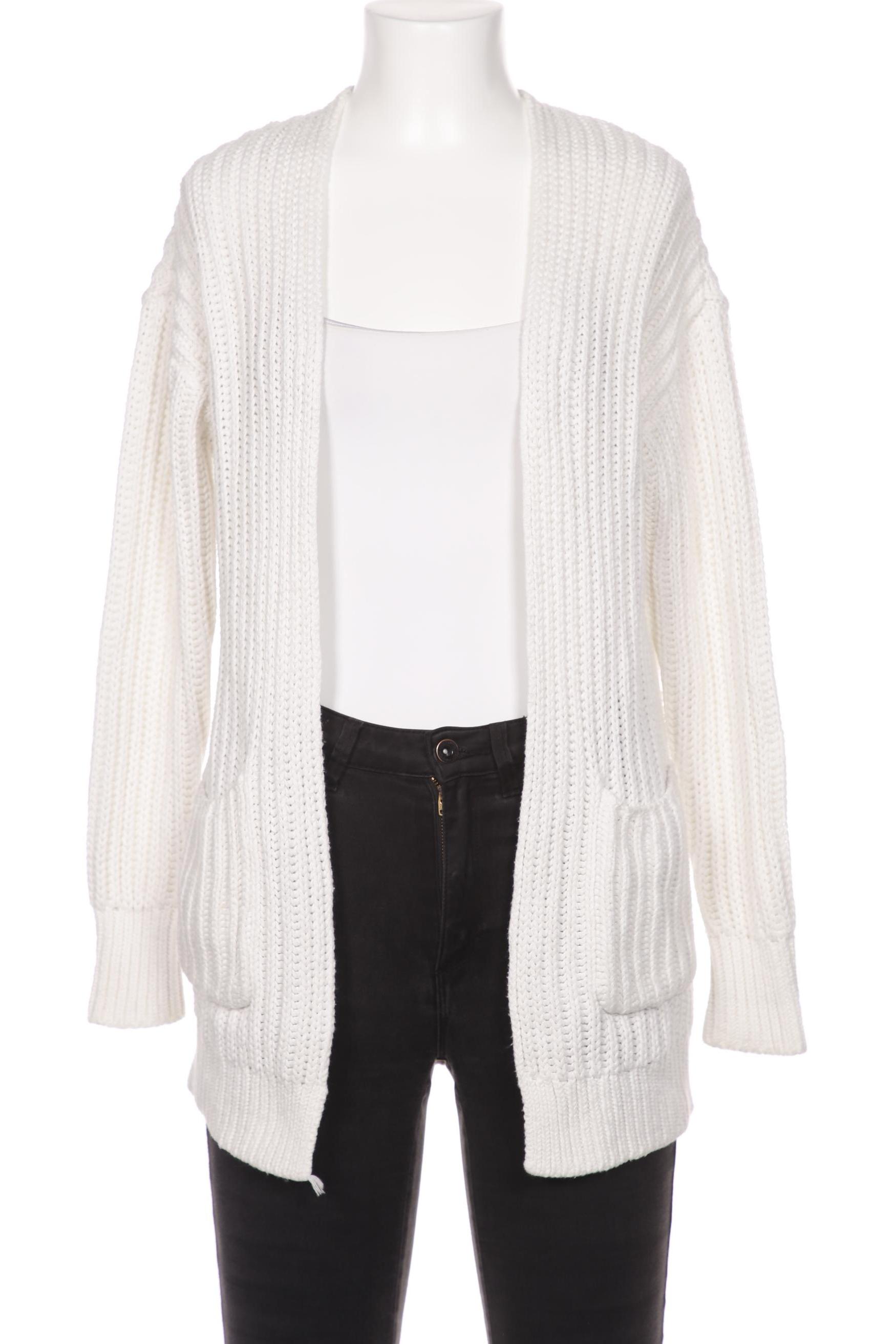 

Abercrombie & Fitch Damen Strickjacke, weiß, Gr. 34