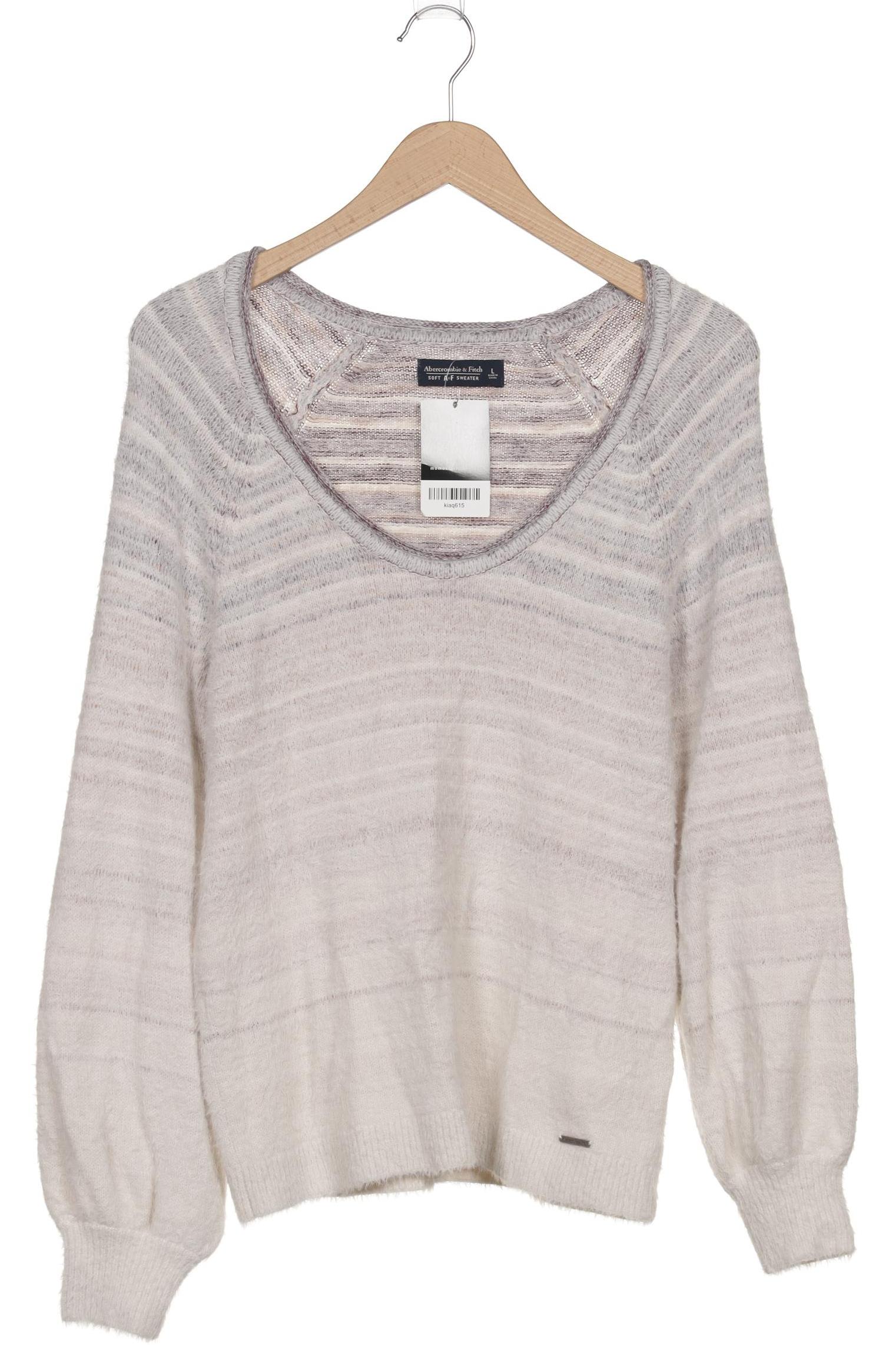 

Abercrombie & Fitch Damen Pullover, cremeweiß, Gr. 42