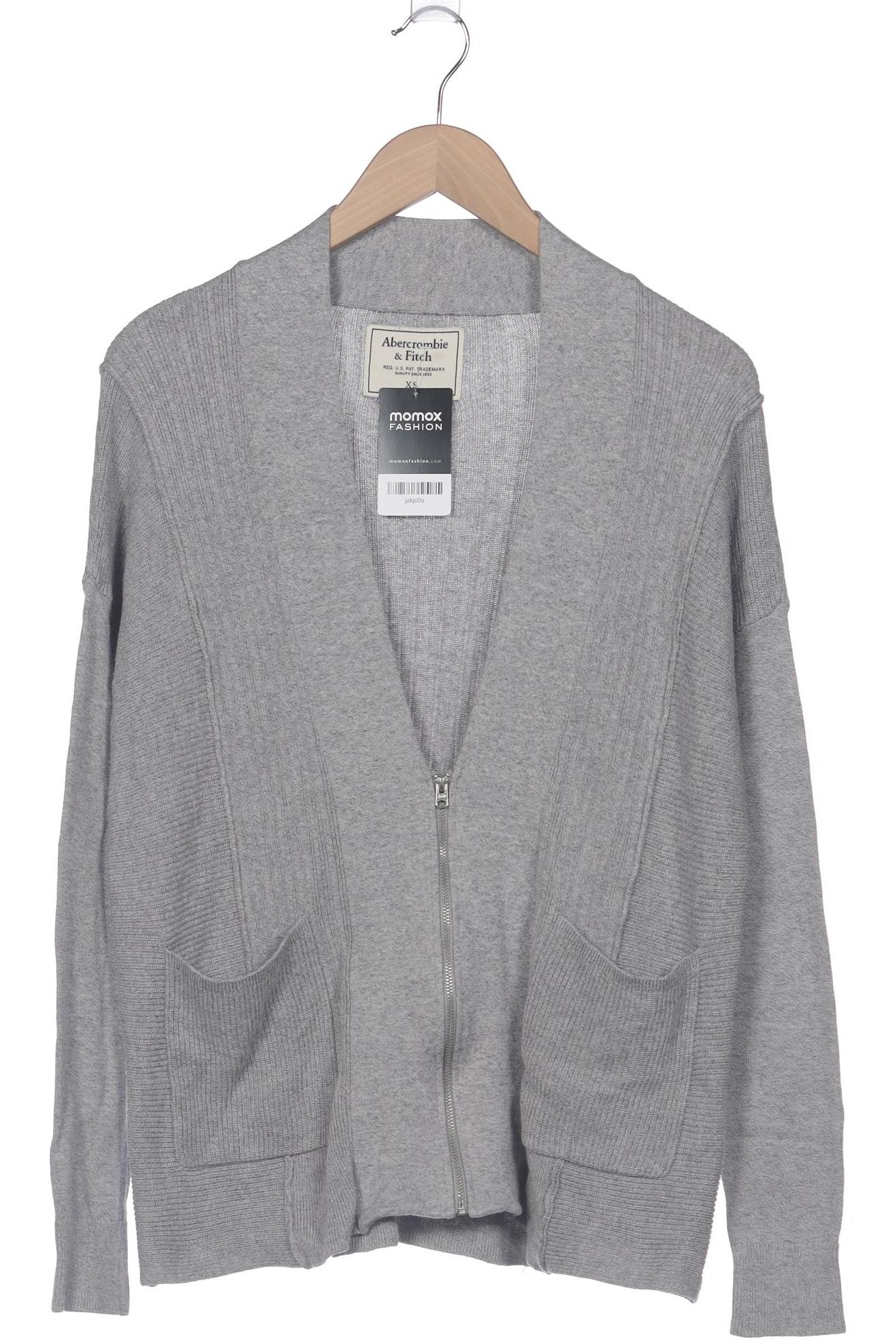 

Abercrombie & Fitch Damen Strickjacke, grau, Gr. 34