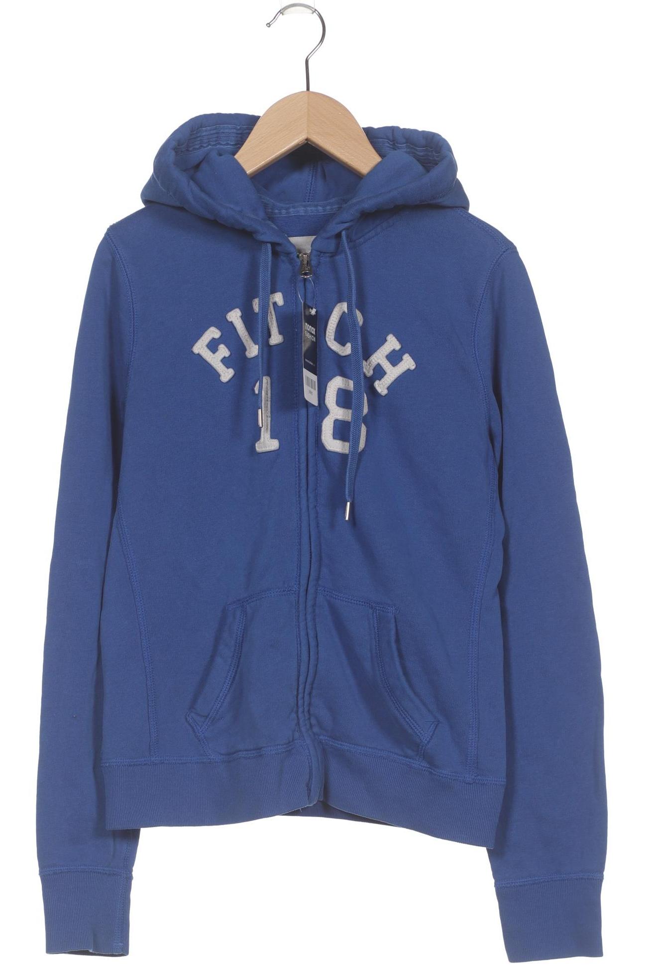

Abercrombie & Fitch Damen Kapuzenpullover, blau, Gr. 38