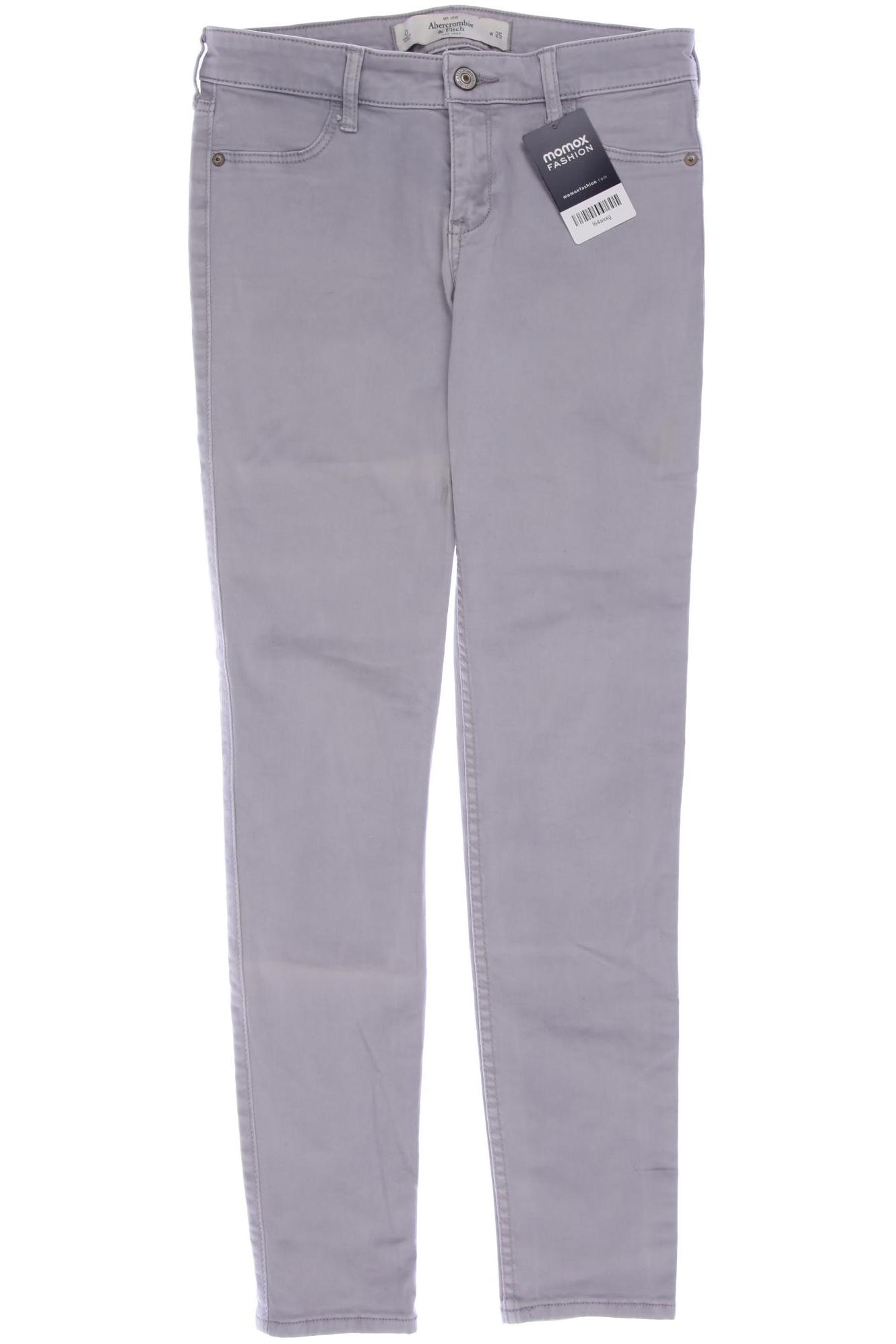 

Abercrombie & Fitch Damen Jeans, grau