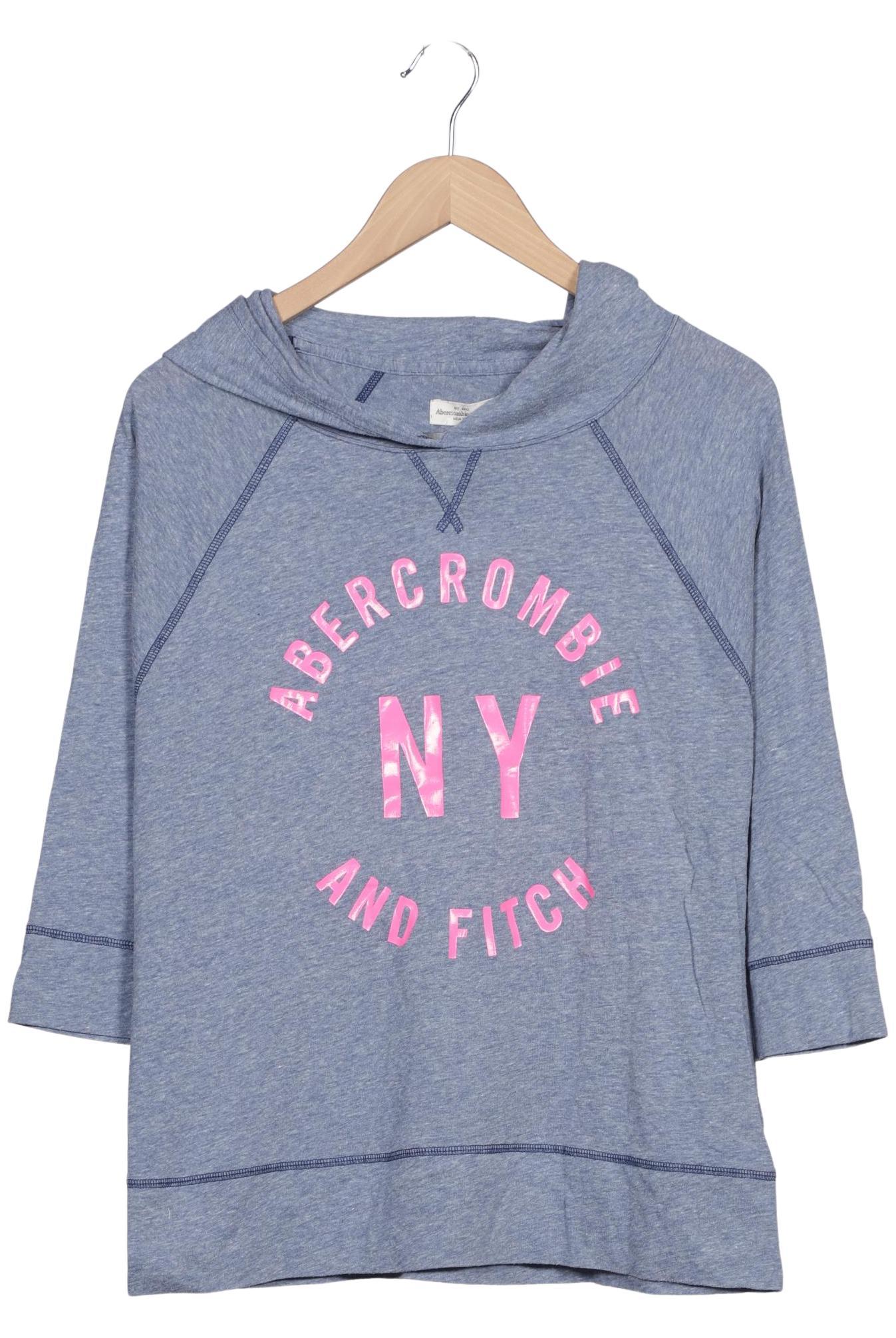 

Abercrombie & Fitch Damen Kapuzenpullover, marineblau, Gr. 42