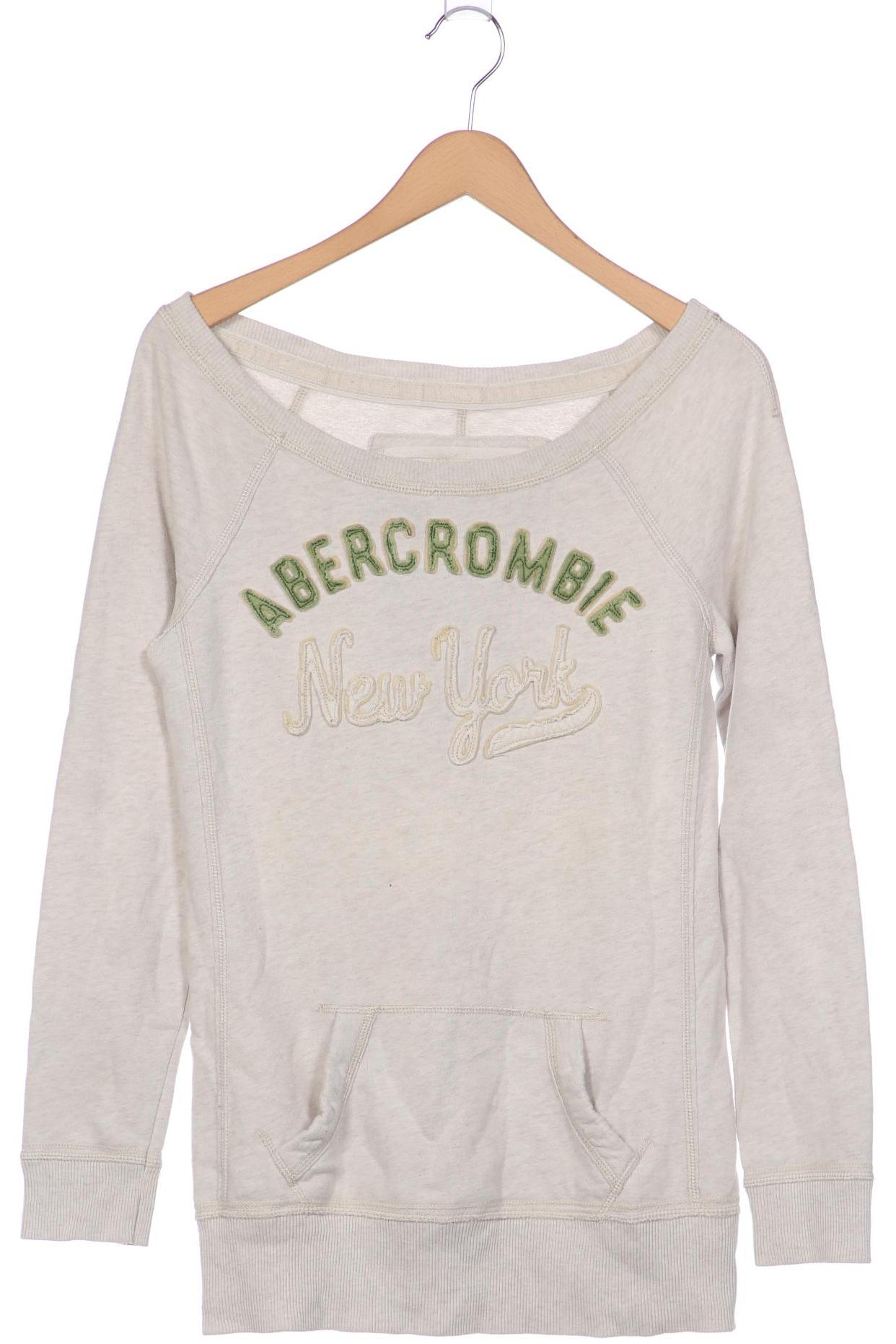 

Abercrombie & Fitch Damen Sweatshirt, beige, Gr. 38